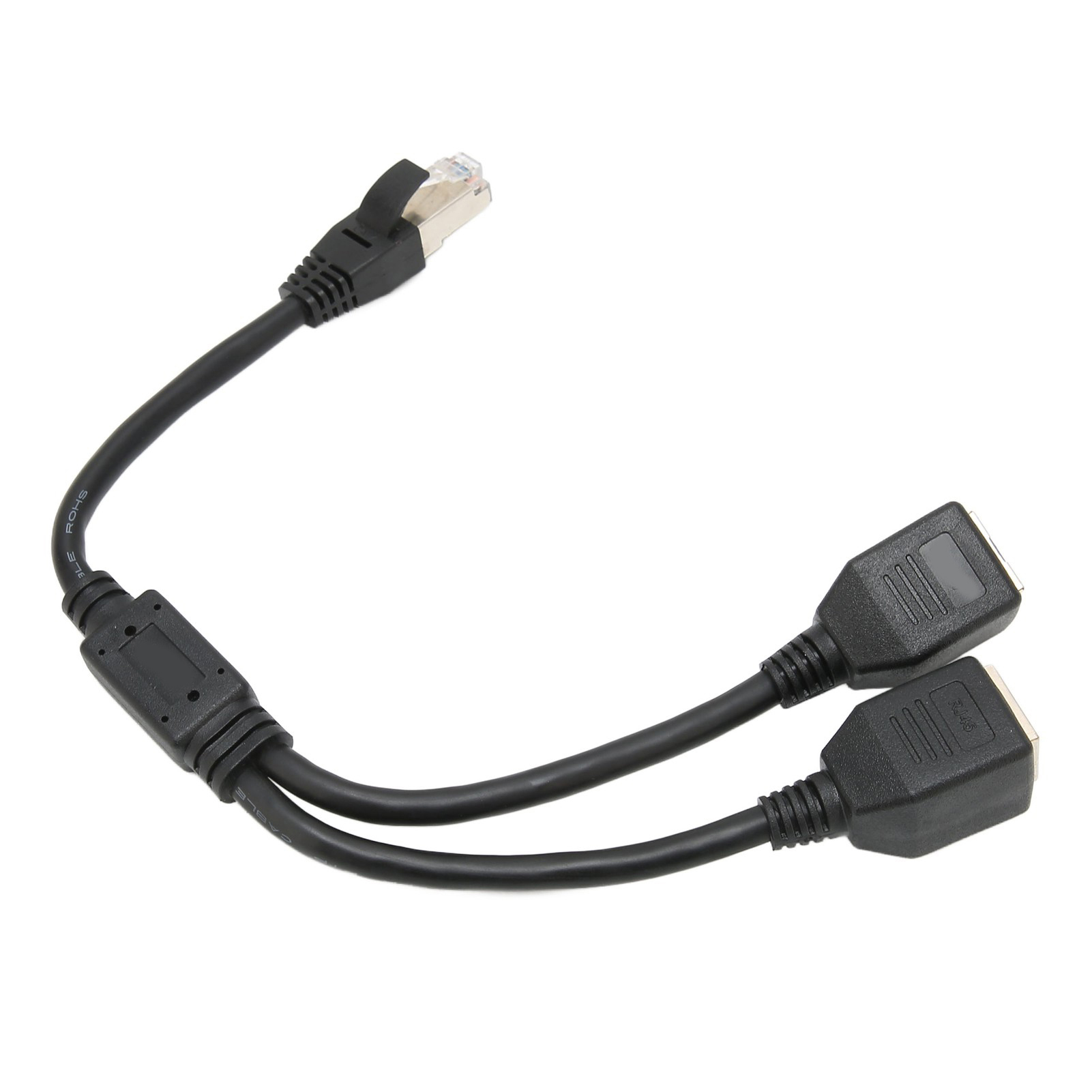 Rj45-ethernet-adapter, 1-port-auf-2-port-verlängerungskabel, Hervorragende Verbindung, Optimale Signalübertragung, Ethernet-steckeradapter