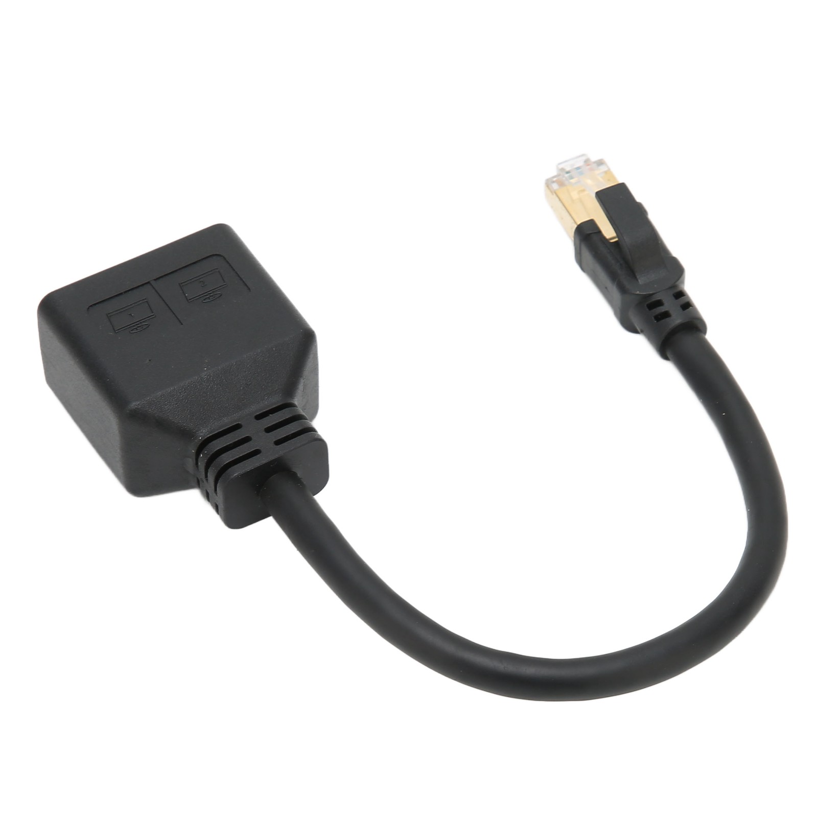 Rj45-ethernet-adapter, 1-zu-2-port-erweiterung, Übertragungssplitter Für Optimale Verbindung Zu Hause Oder Im Büro.