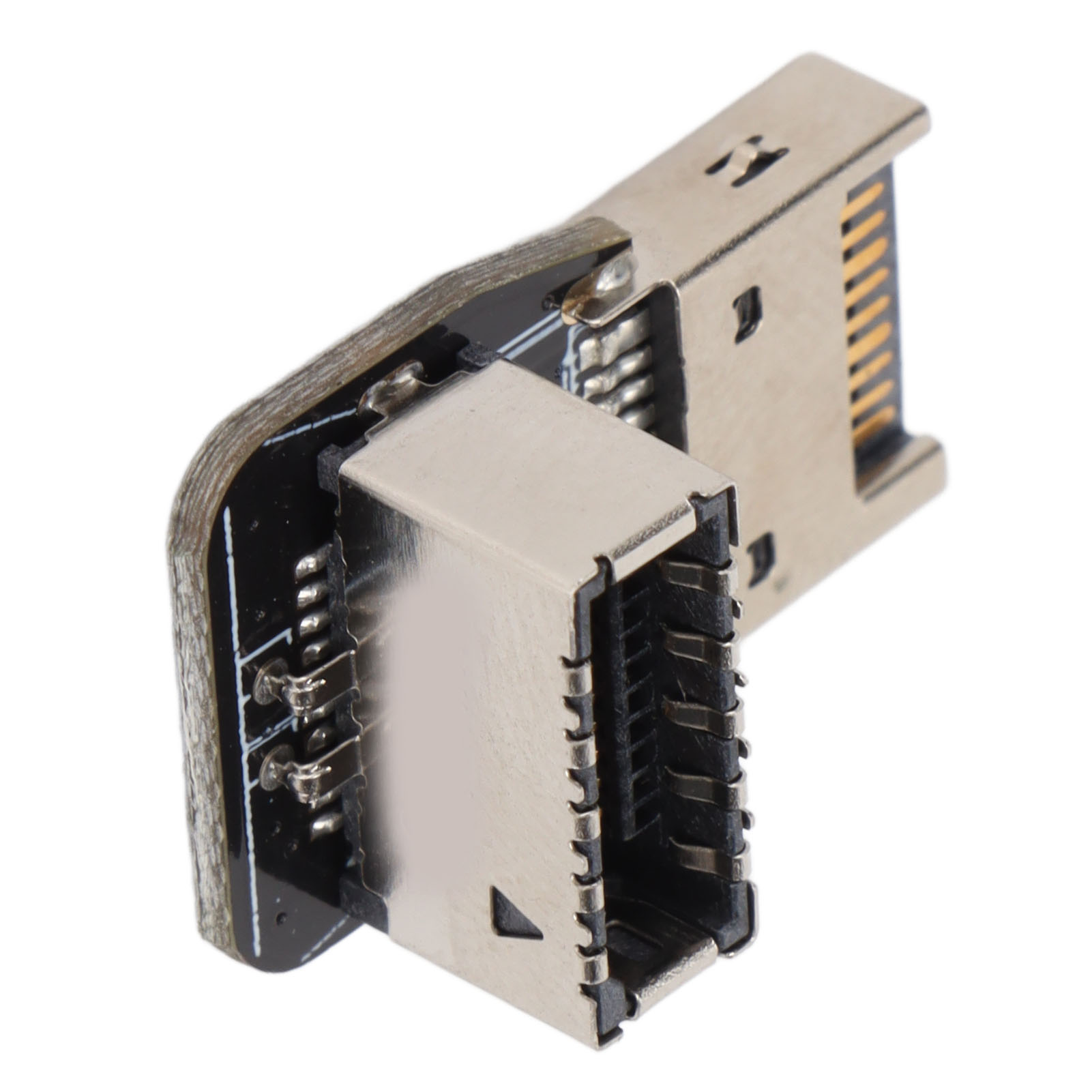 Usb-frontadapter, Motherboard, Usb 3.1, 90°-winkelstecker, Typ-e-schnittstelle, Vorderer Typ-c-anschluss, Vorinstallierte Kabel