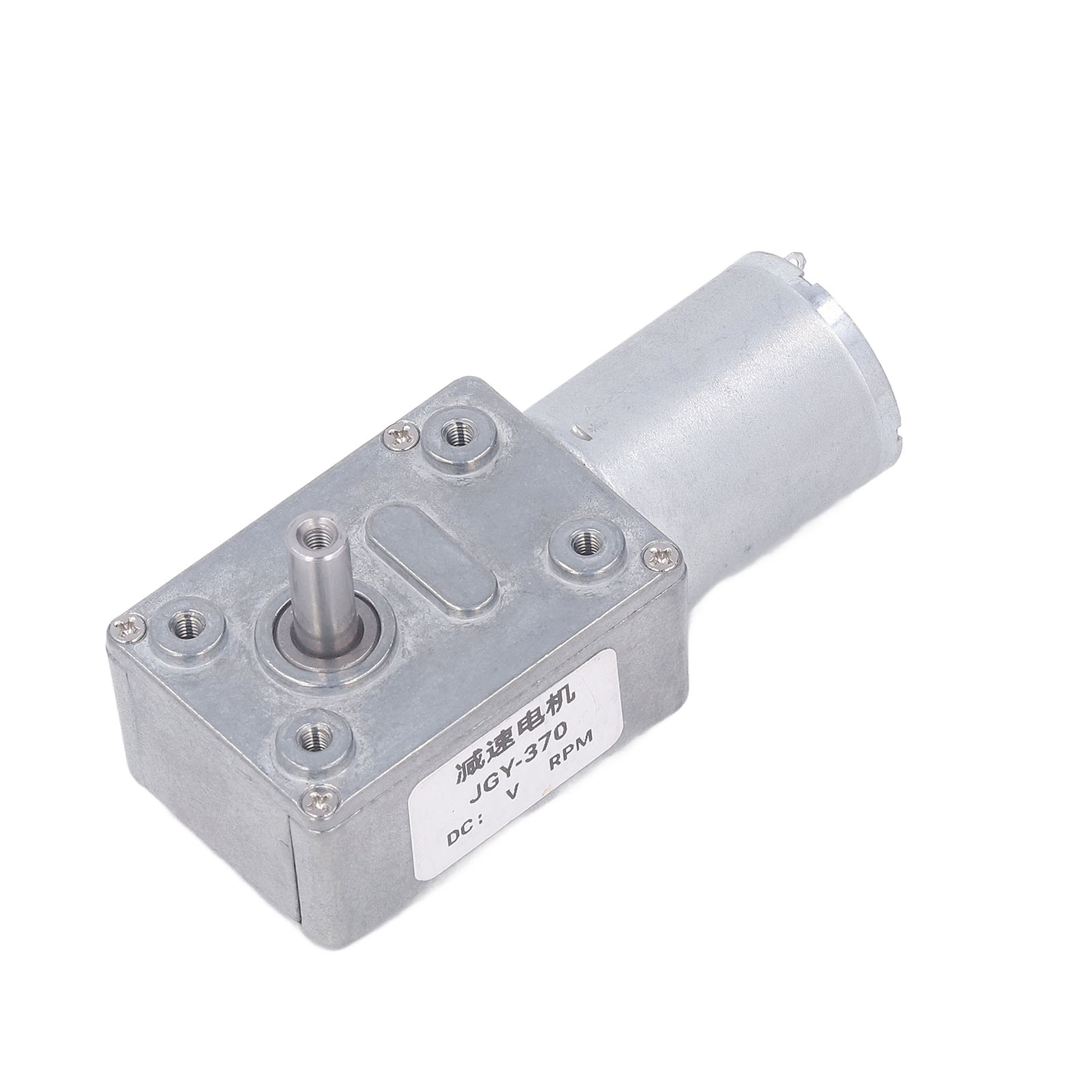 12-v-gleichstrom-getriebemotor, 12-mm-einwellenmotor, Selbsthemmend, Reversibel, Schneckengetriebe, Drehmoment Von 4 Bis 25 Kg·cm, 3 U/min