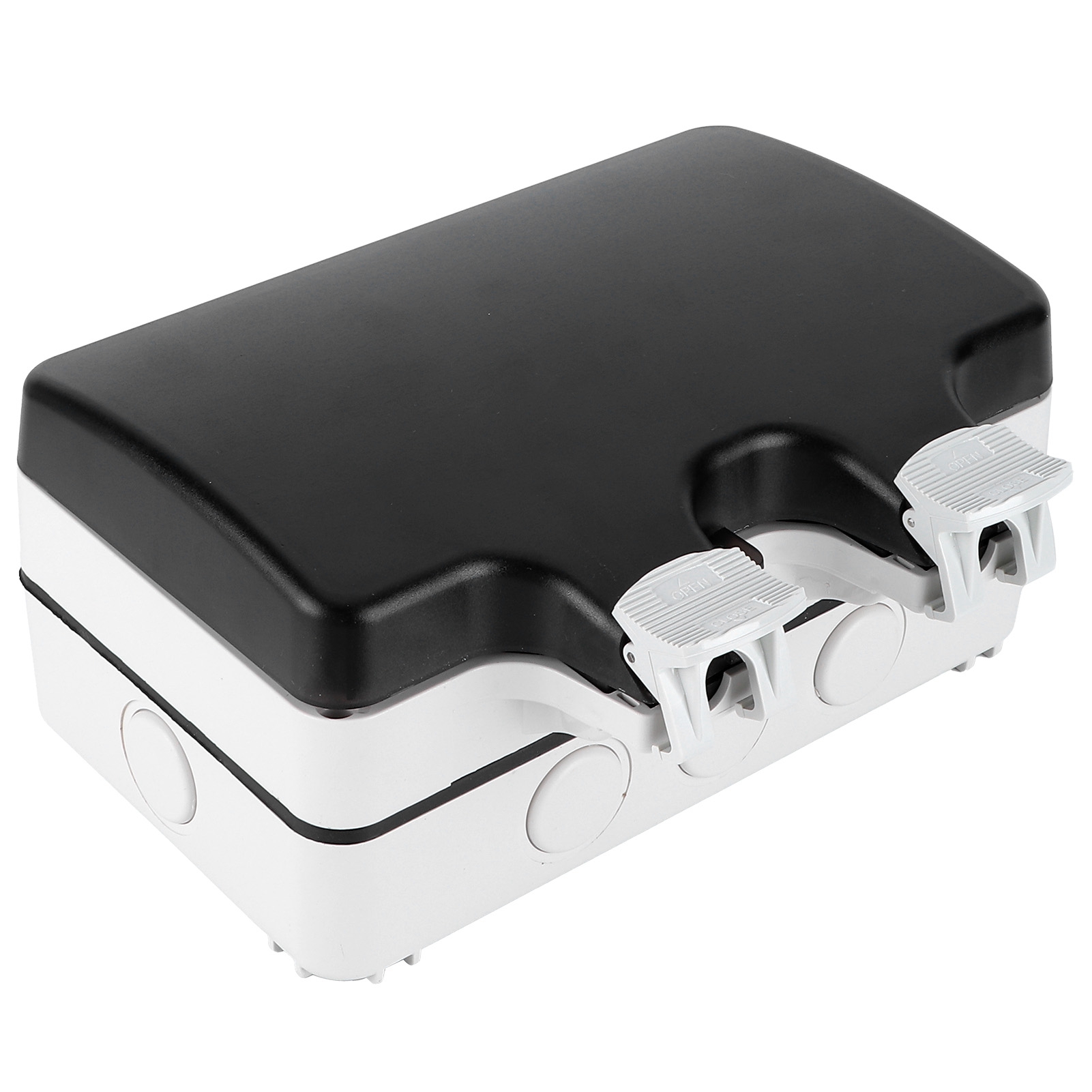 Ip66 2-bit Wasserdichte Steckdosenbox, Typ 86 Wasserdichte Multifunktions-anschlussdose