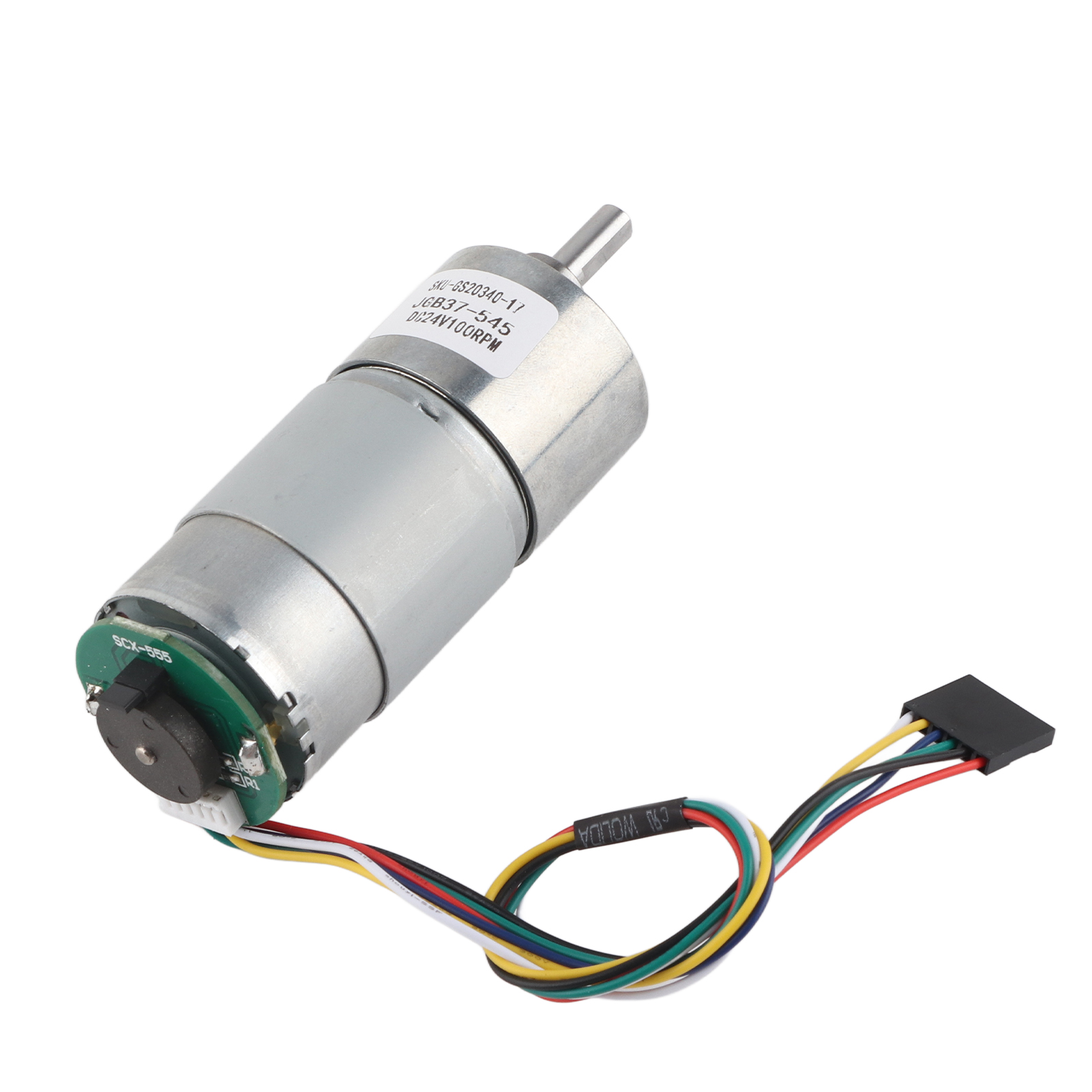 Großer Torsionsgetriebemotor Mit Encoder, 12/24v Drehzahlreduziermotor (24v 100 U/min)