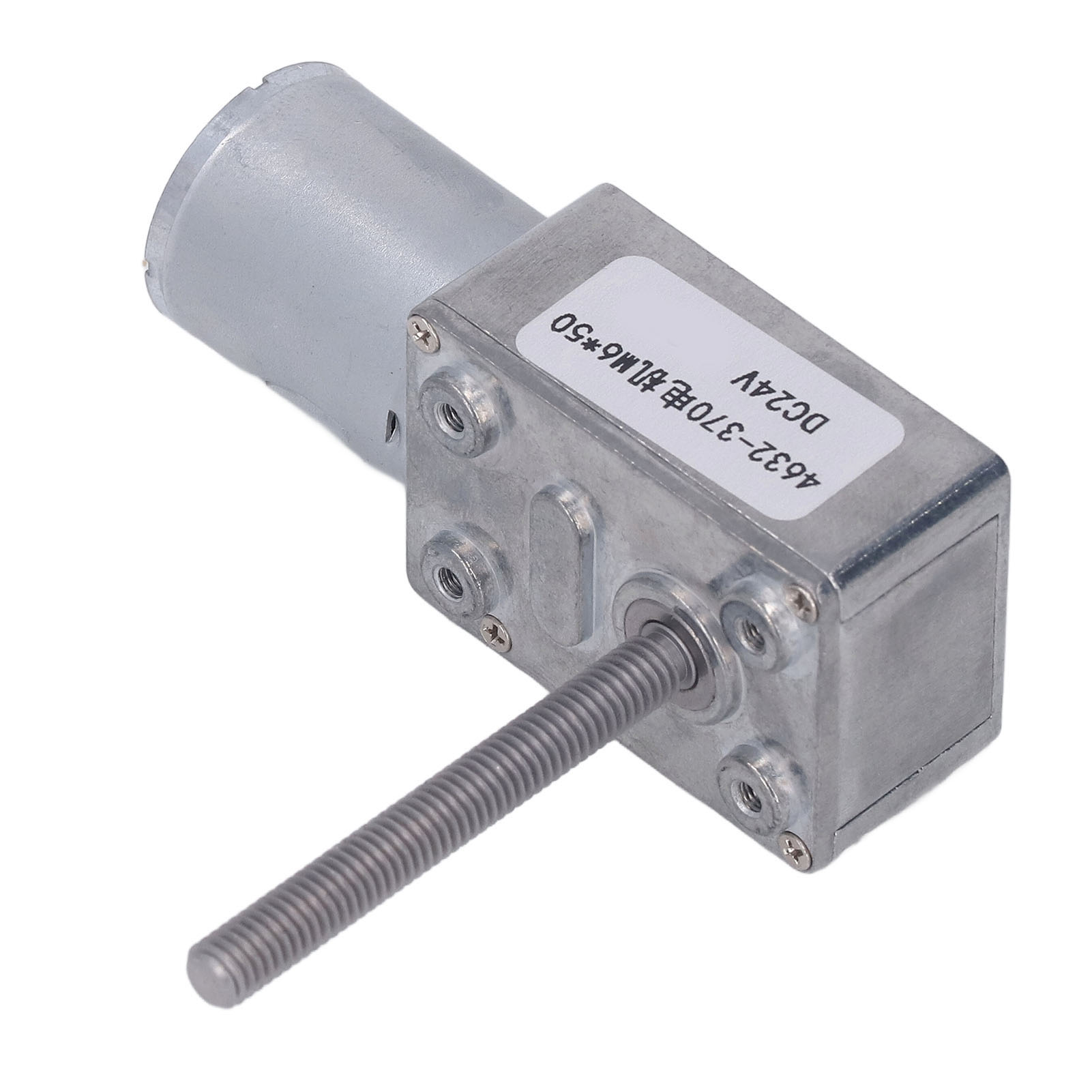 Großer, Drehbarer Gleichstrom-getriebemotor Aus Messing, Rechts-/linkslauf, Selbsthemmend, M6, 24 V Dc, 18 U/min