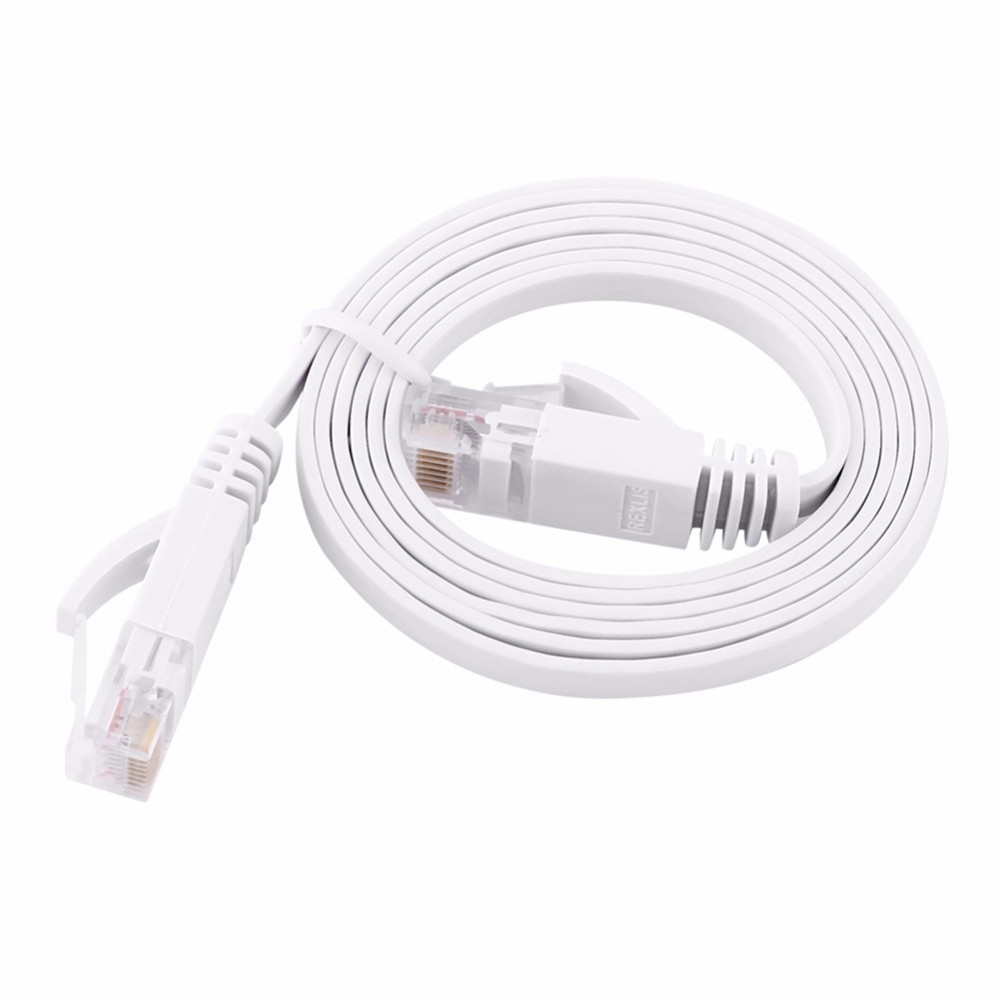 Flaches Rj45 Cat6 High-speed-ethernet-kabel Für Lan-netzwerke, Utp-kabel, Patchkabel Für Router Und Computer