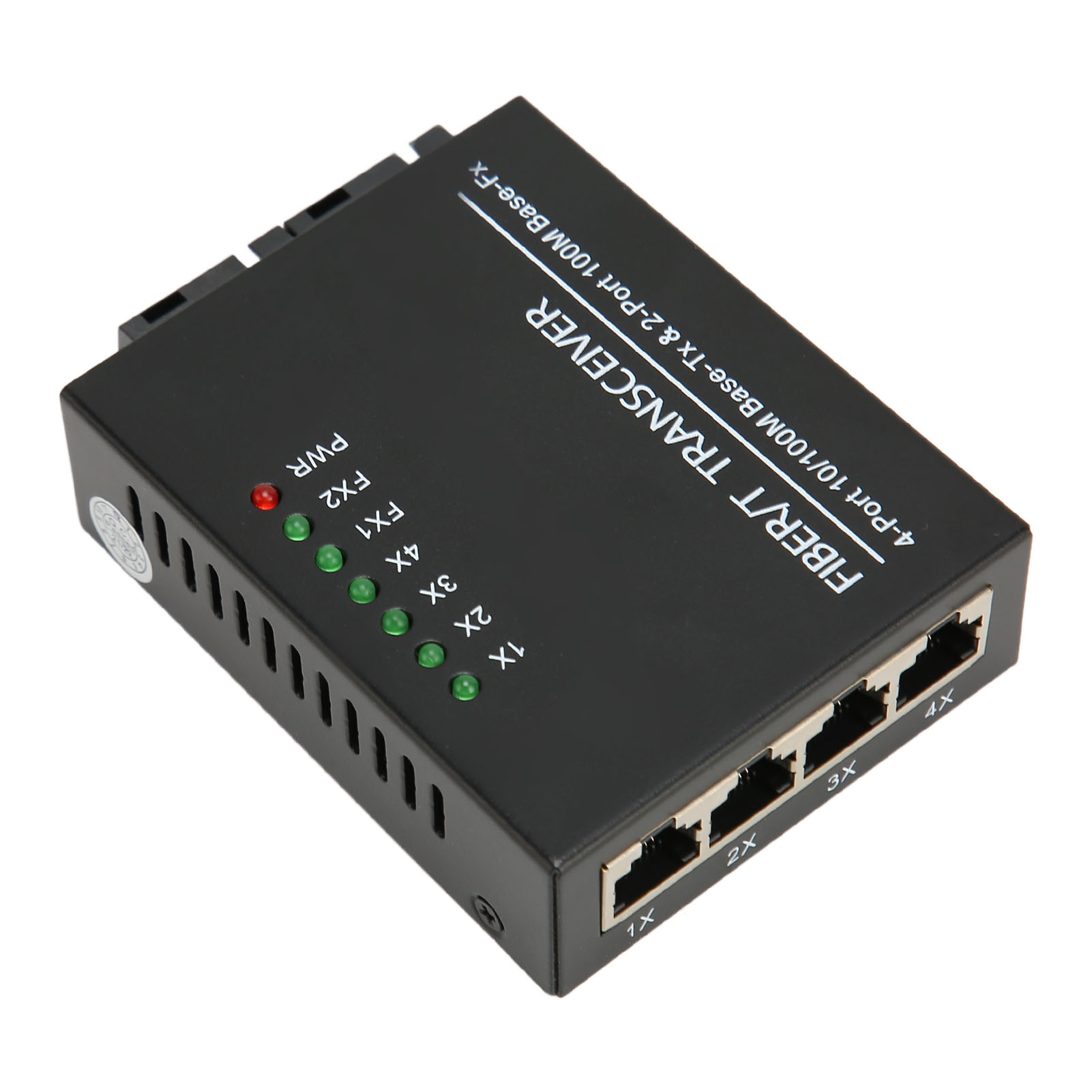 Optischer Singlemode-transceiver, Tx 1310 Nm / Rx 1550 Nm, Rj45-anschluss, 100–240 V, Eu-stecker