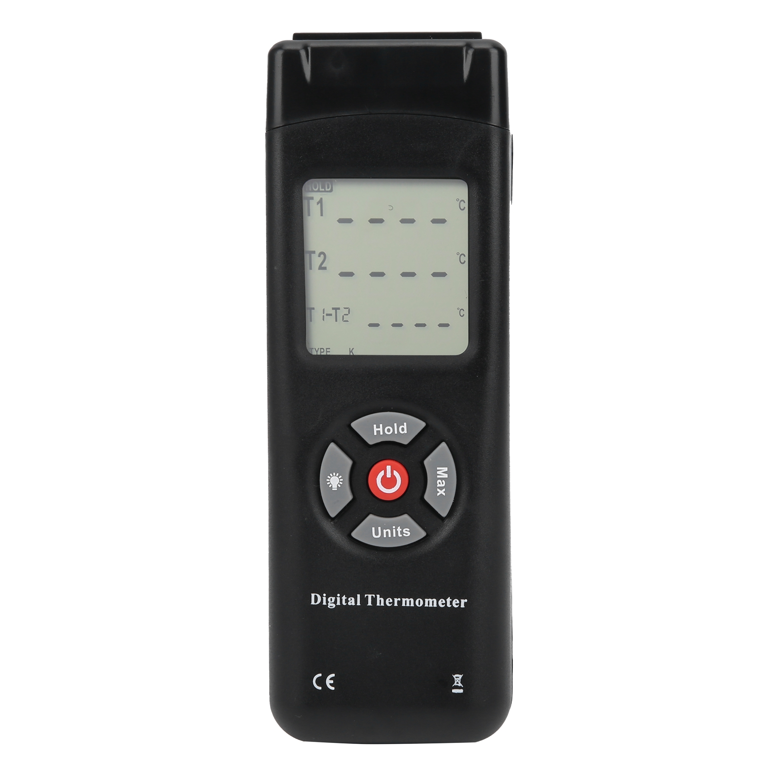 Tl-tk02 2k Typ Lcd Digitales Thermoelement-thermometer, Kontakttyp.