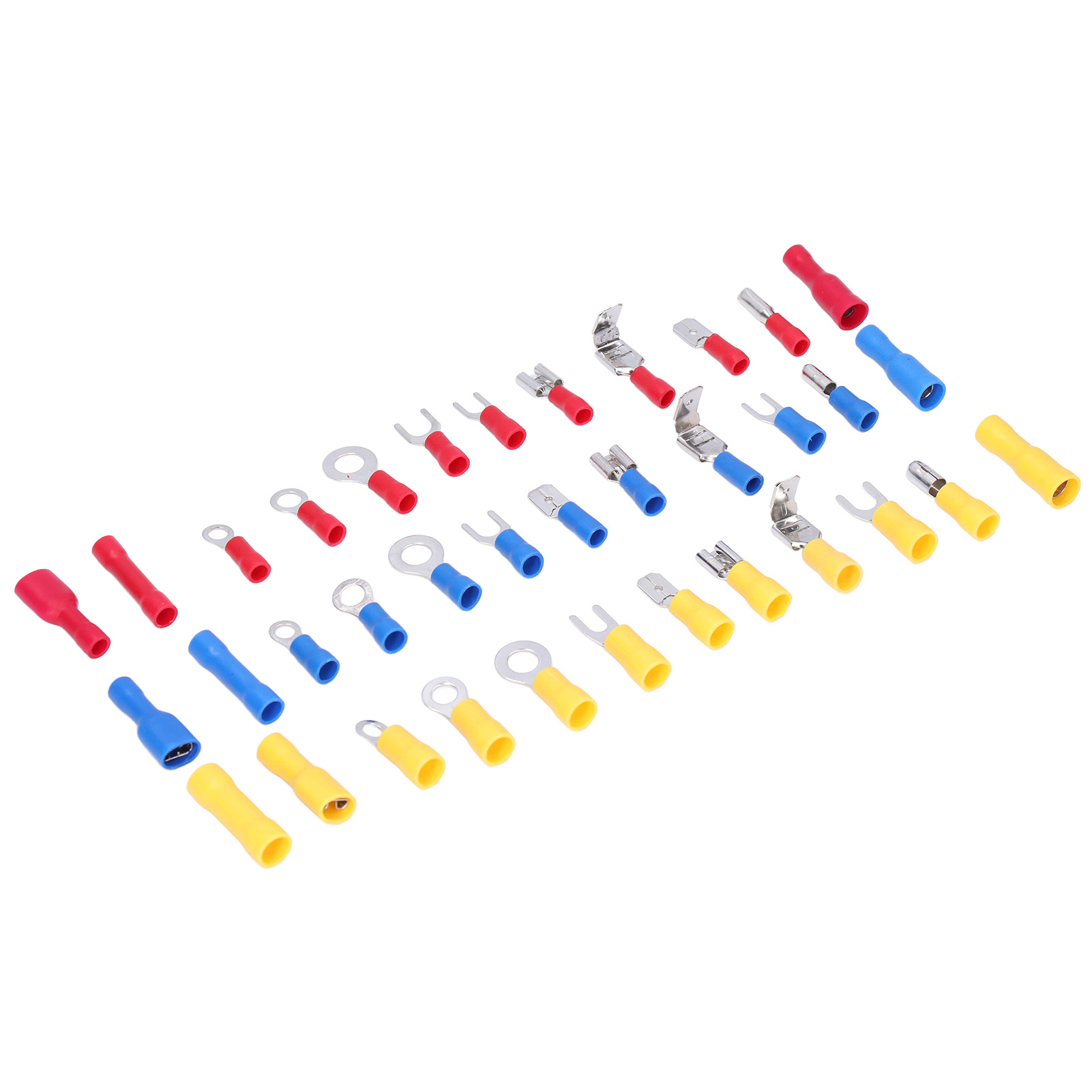 Packung Mit 540 Gemischten Crimp-anschlüssen Aus Kupfer Und Pvc, Schnellkupplungs-kabelverbinder Für Computer