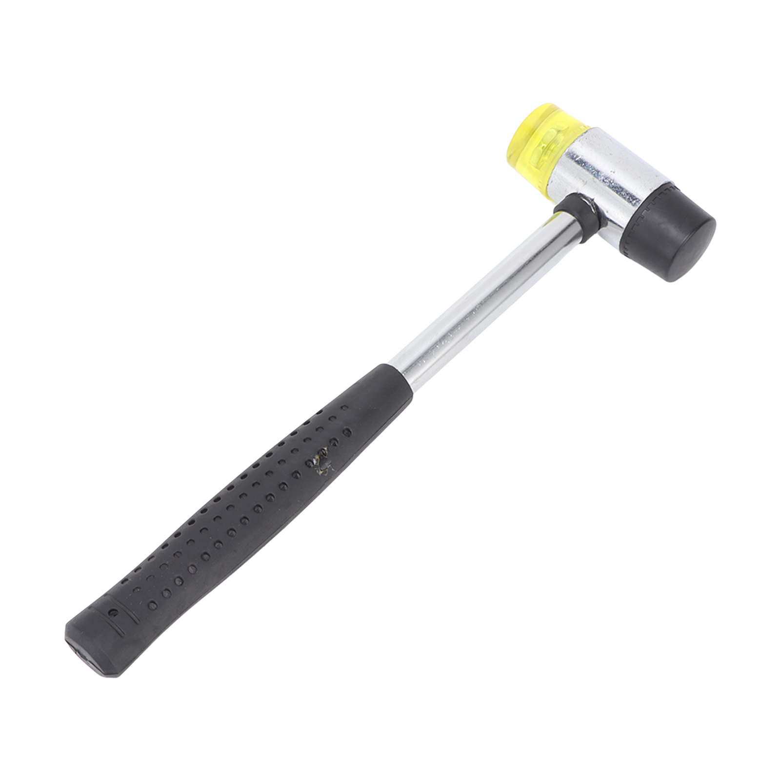 Doppelseitiger Gummihammer, Stahlgriff, Handwerkzeug Für Montage Und Reparatur, Ø 40 Mm X 300 Mm