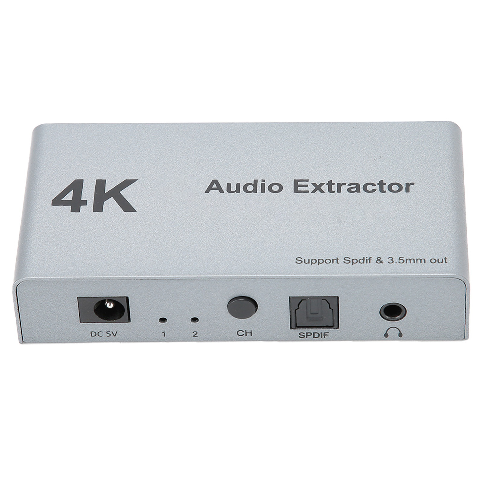 Hdmi-audio-extraktor/verteiler Mit 2 Eingängen/1 Ausgang, 4k 30hz Hdmi Auf Optischer Spdif 3,5mm