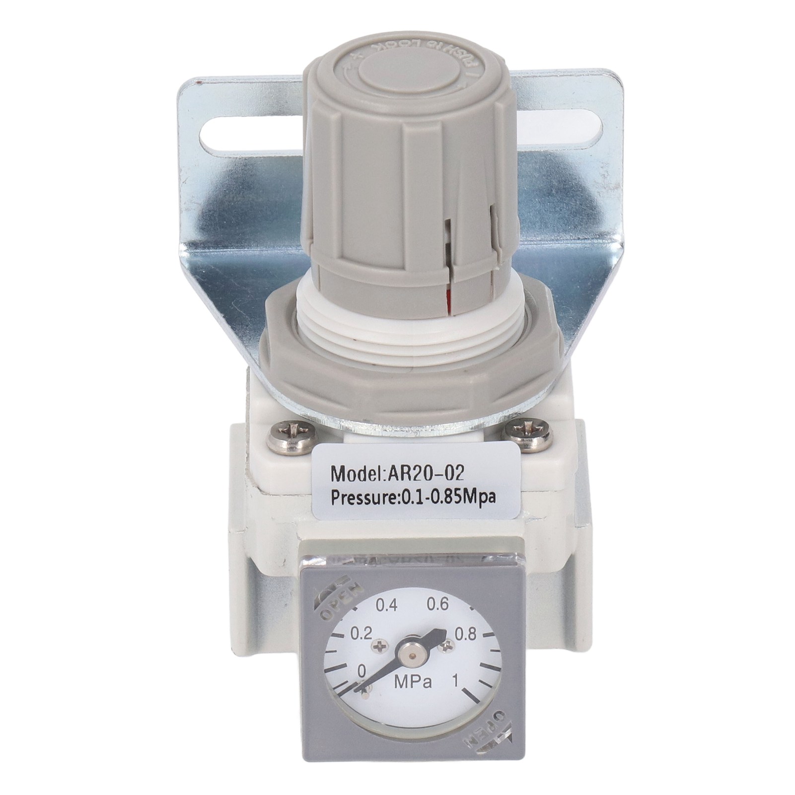 Luftdruckregler Mit Manometer, G1/4-steuerventil Für Kompressor Und Druckluftwerkzeug 14,5–123,3 Psi