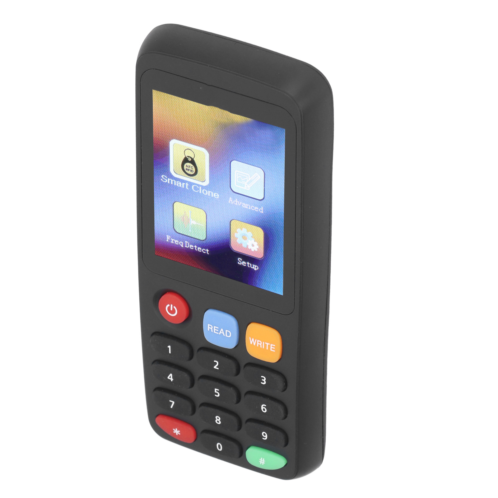 Nfc-kartenkopierer/-schreiber, Intelligenter Aufzugskartenleser/-duplikator Für Zutrittskontrollsysteme, Eingebauter Akku, 5 Uid-schleifen, 5 T5577-karten, 5 T5577-schleifen