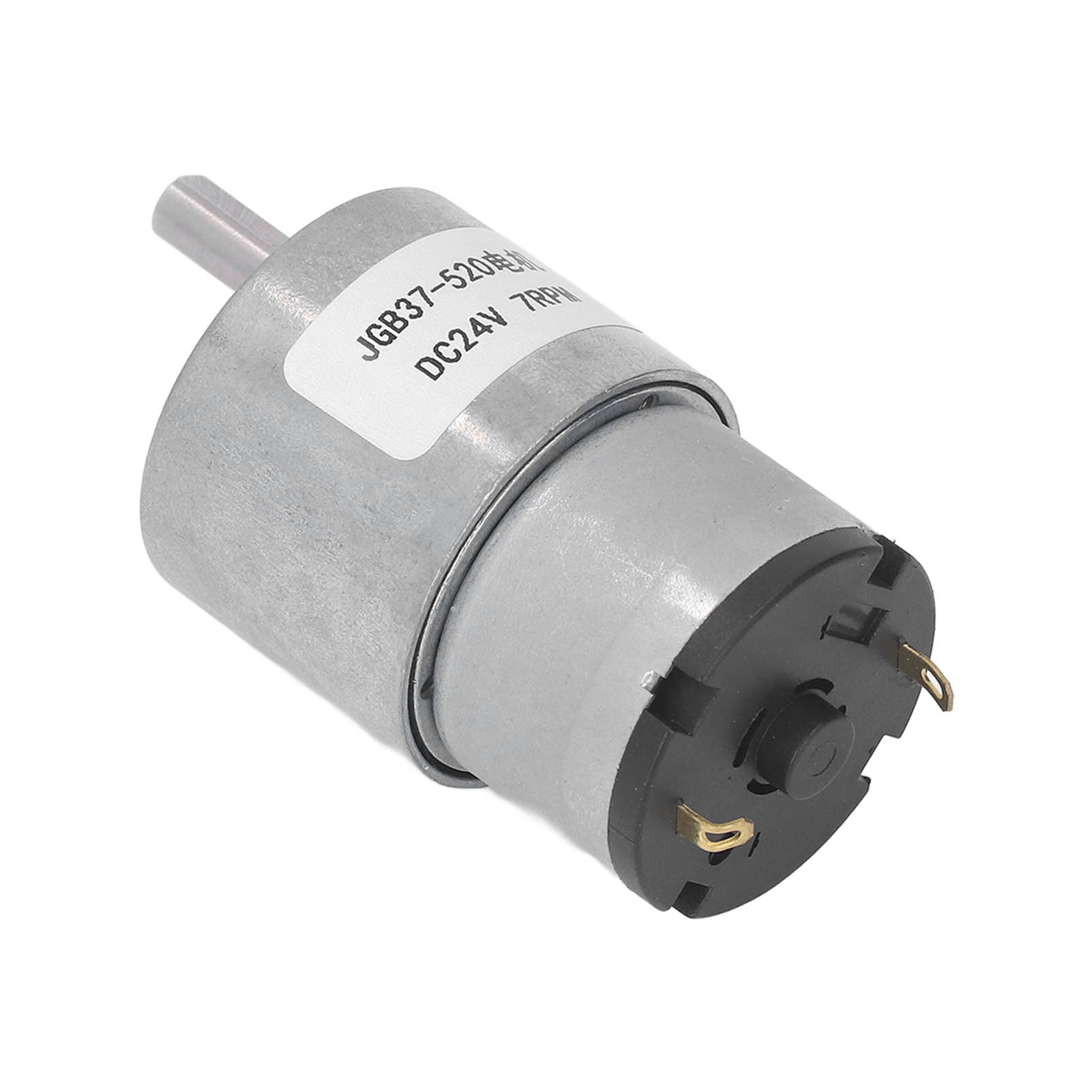 Drehmomentstarker, Geräuscharmer Gleichstrom-getriebemotor Aus Messing Und Aluminium, 7 U/min, Mit Hall-effekt-geber, 24 V Dc