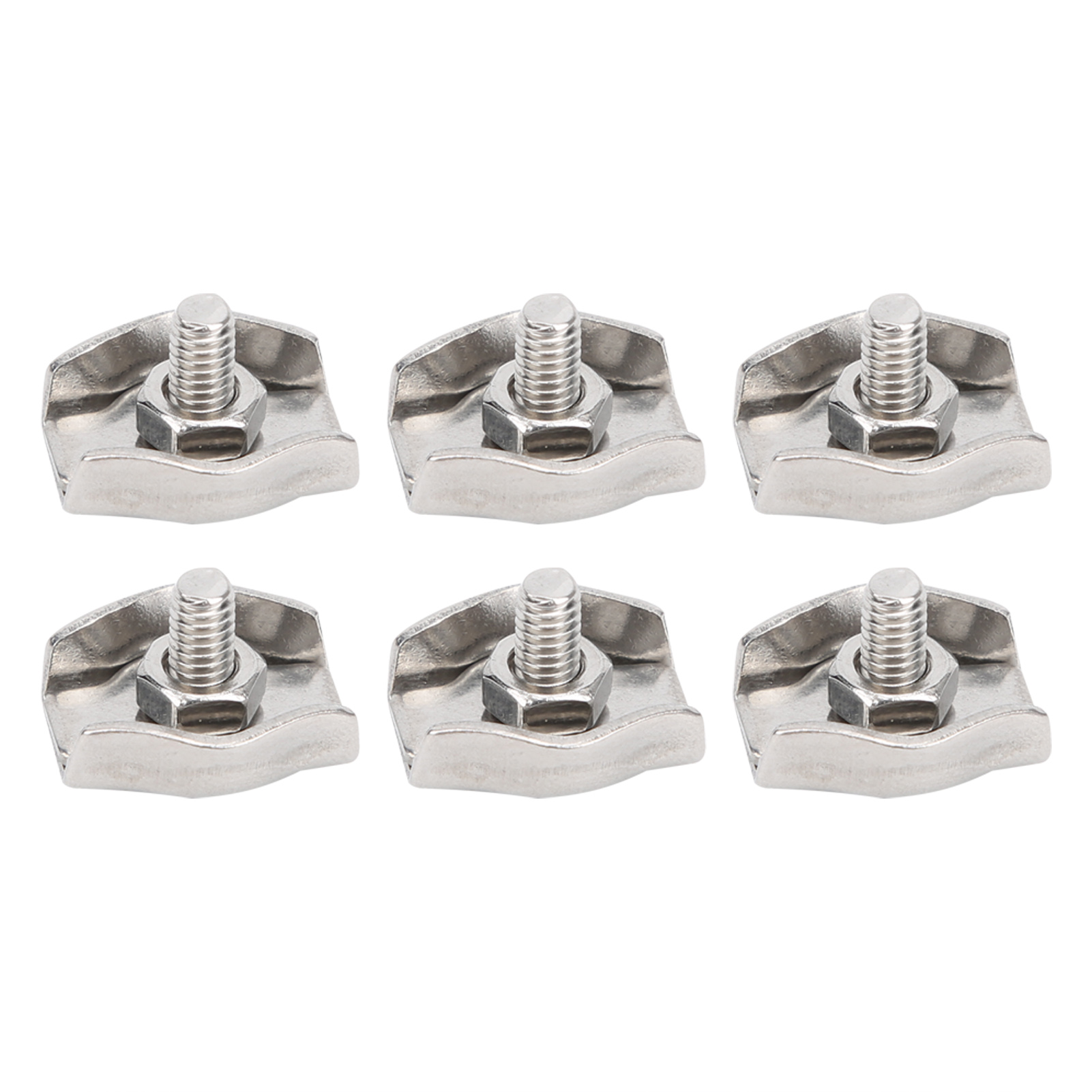 Packung Mit 20 M3-einzelclip-kabelklemmen Für Edelstahl 304, Vorgesehen Für Industrielle Mechanismen.