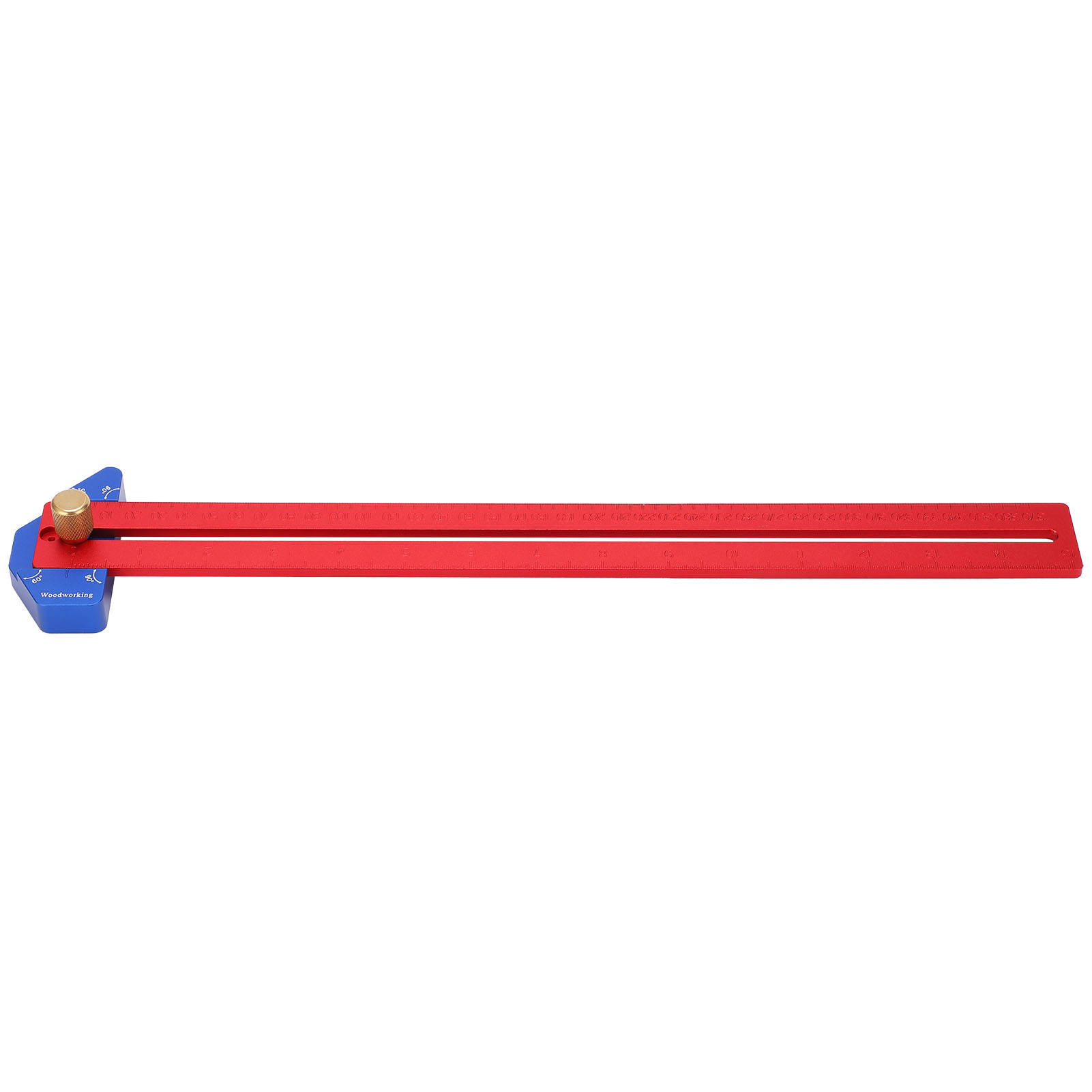 T-winkel Für Die Holzbearbeitung, Aus Aluminiumlegierung, Verstellbares Winkelmarkierungswerkzeug, 370 Mm