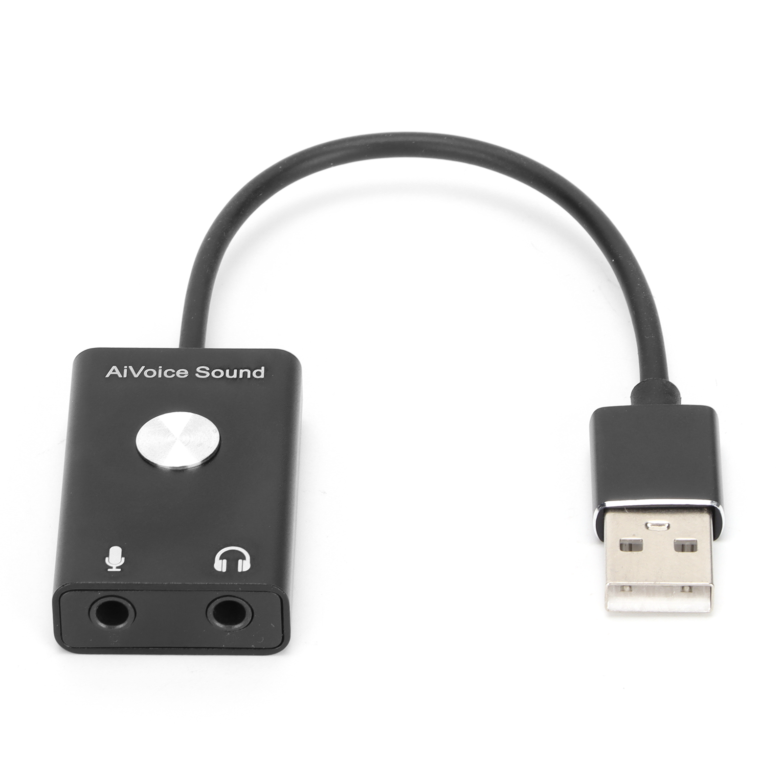 3-in-1 Externer Stereo-usb-audioadapter Mit Unterstützung Für Hören, Sprechen Und Reine Soundkarten Für Windows, Linux Und Os X