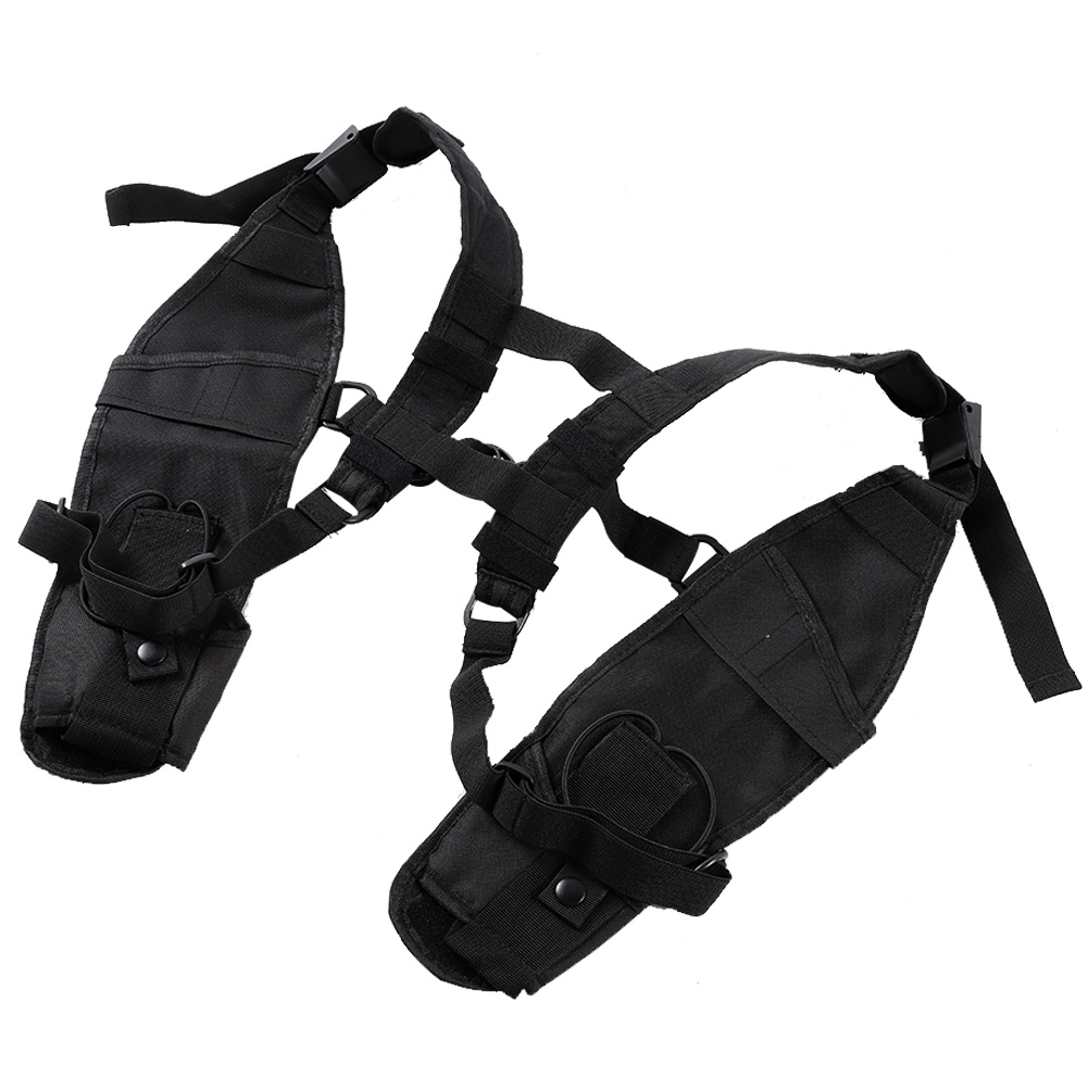 Universelle Tasche Für Funkgeräte Aus Nylon Mit Verstellbarem Schultergurt.