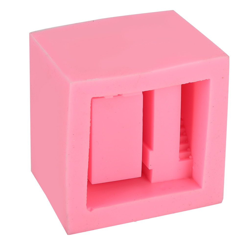 Einzigartige Silikonform In Hausform Für Blumentöpfe, Kuchen, Seifen Und Beton – Diy-zubehör