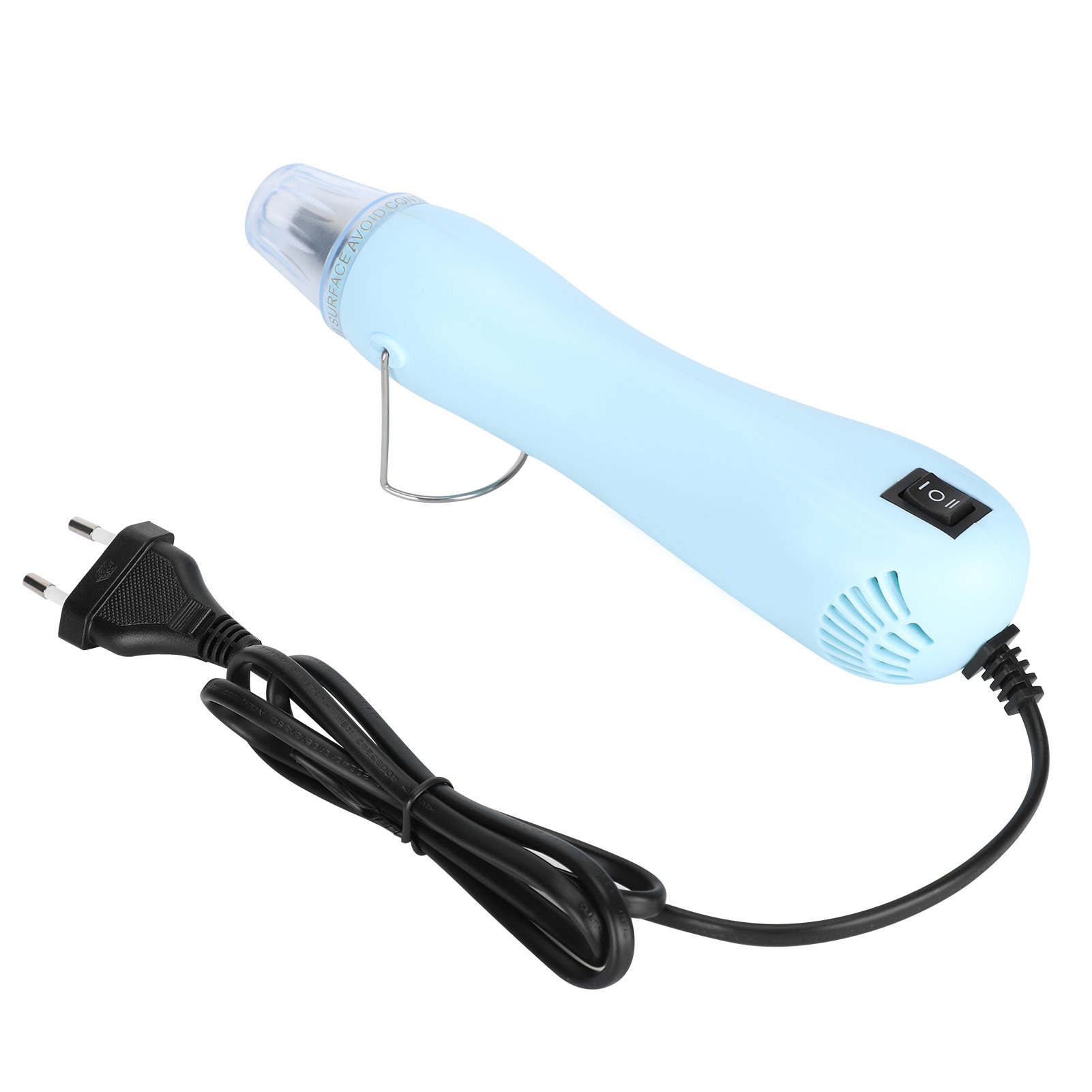Blaue Schrumpfpistole Mit Zwei Geschwindigkeitsstufen, Schnellapplikationswerkzeug, 220-v-eu-stecker