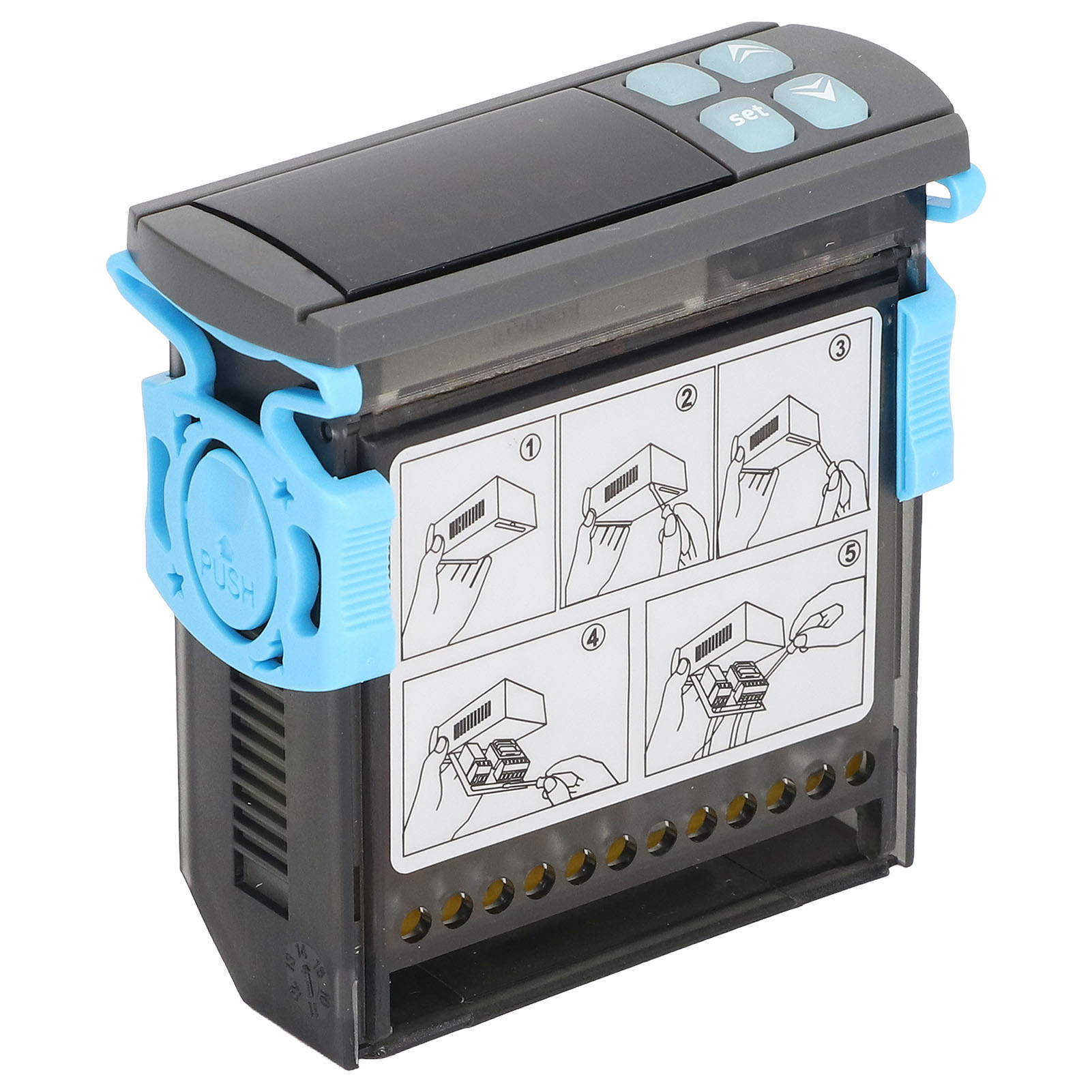 Universeller, Wasserdichter Temperaturregler Mit Integrierter Heiz- Und Kühlfunktion, Digitales 220-v-thermostat