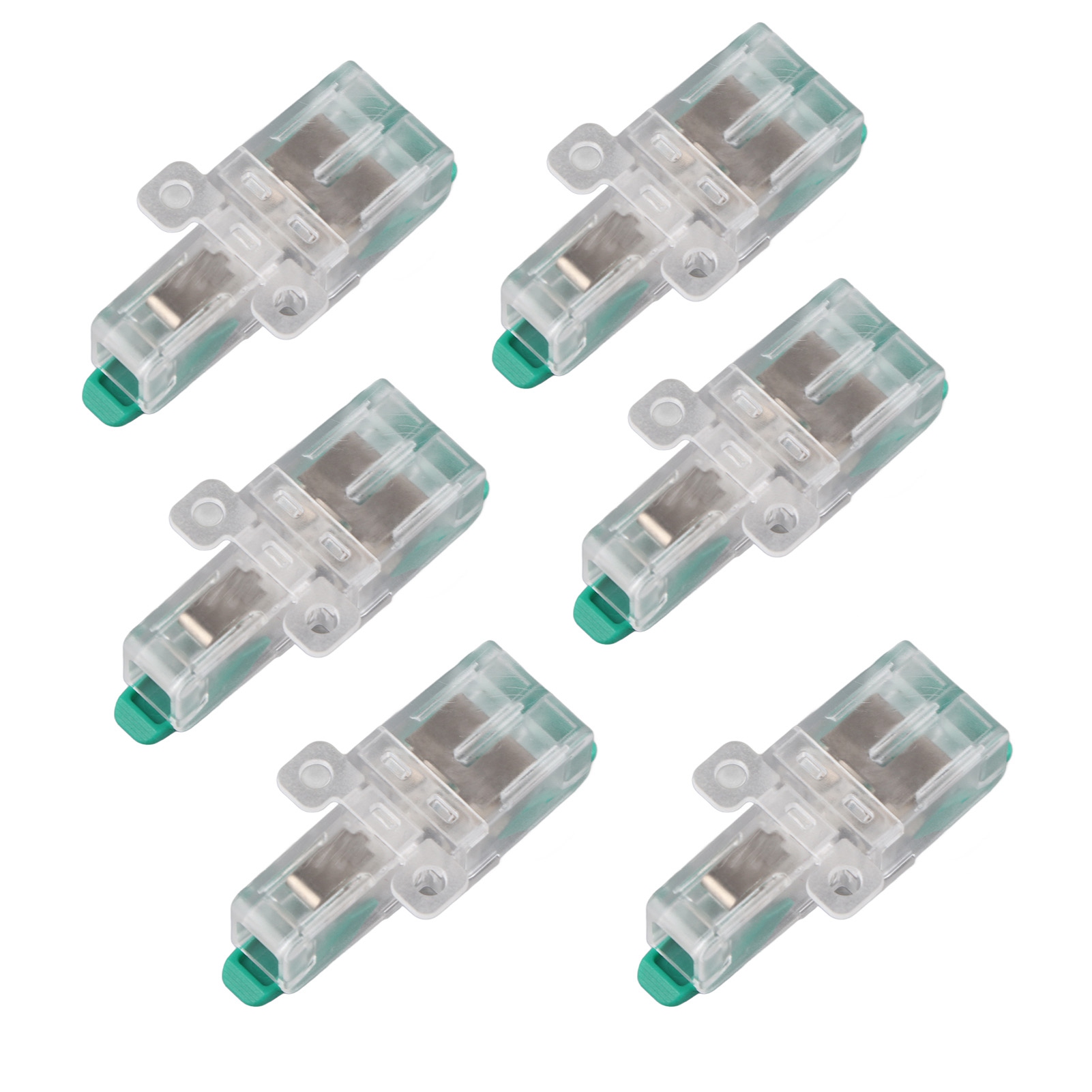 Packung Mit 20 Hebel-abzweigverbindern, 1 Eingang, 2 Ausgänge, 41 A, 450 V, Für Kabel Von 0,5 Bis 6 Mm² (10 Bis 20 Awg).