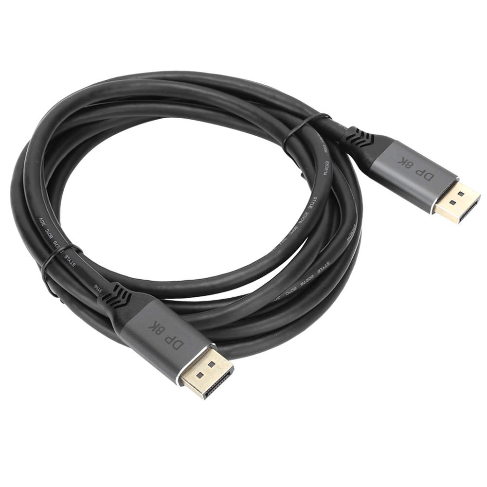 Dp-stecker-auf-stecker 1,4 Mm Auf Dp-stecker-auf-stecker-kabel Für Universelle 8k-kompatibilität (3 Meter)