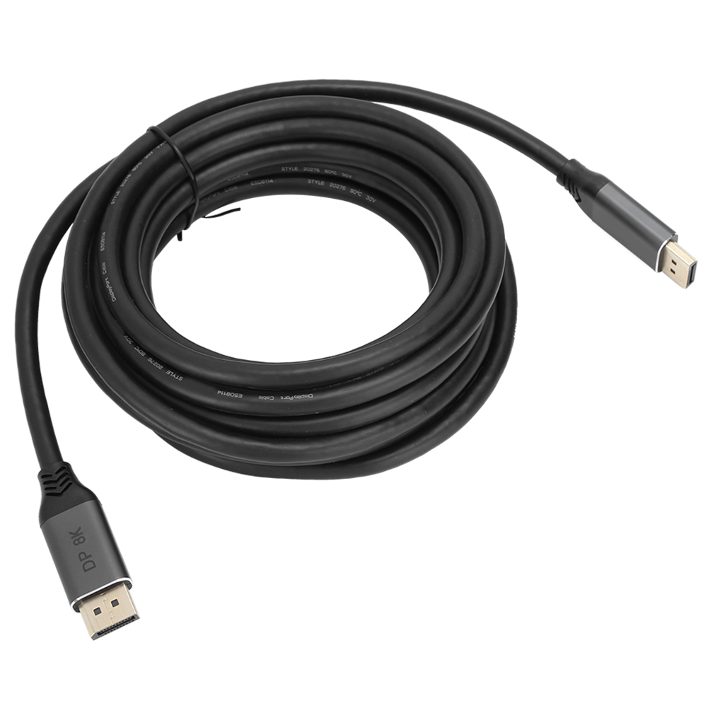 Dp-stecker-auf-stecker-1.4-kabel Für Universelle 8k-kompatibilität (5 M)