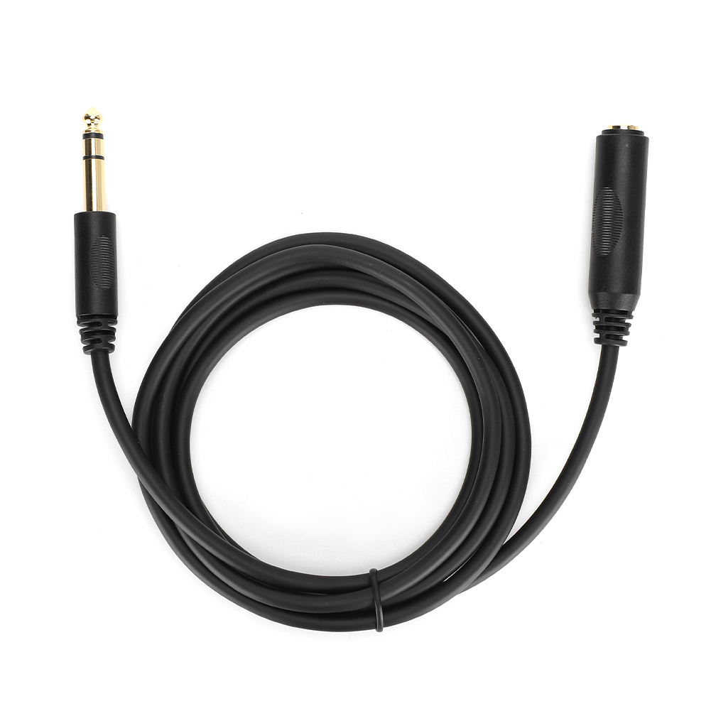 6,35-mm-stereo-audio-verlängerungskabel (stecker Auf Buchse), Geschirmter Reinkupferleiter, Für Soundkarte/e-gitarre, 4,5 M