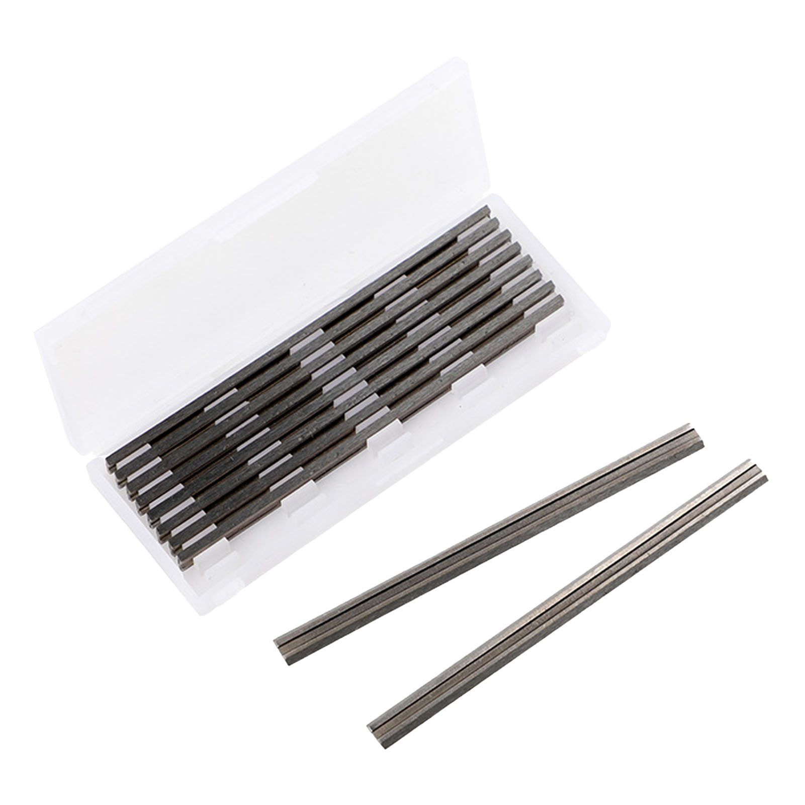 Packung Mit 10 Hss-hobelmessern Für Industriehobelmaschinen, Ideal Für Handwerker.