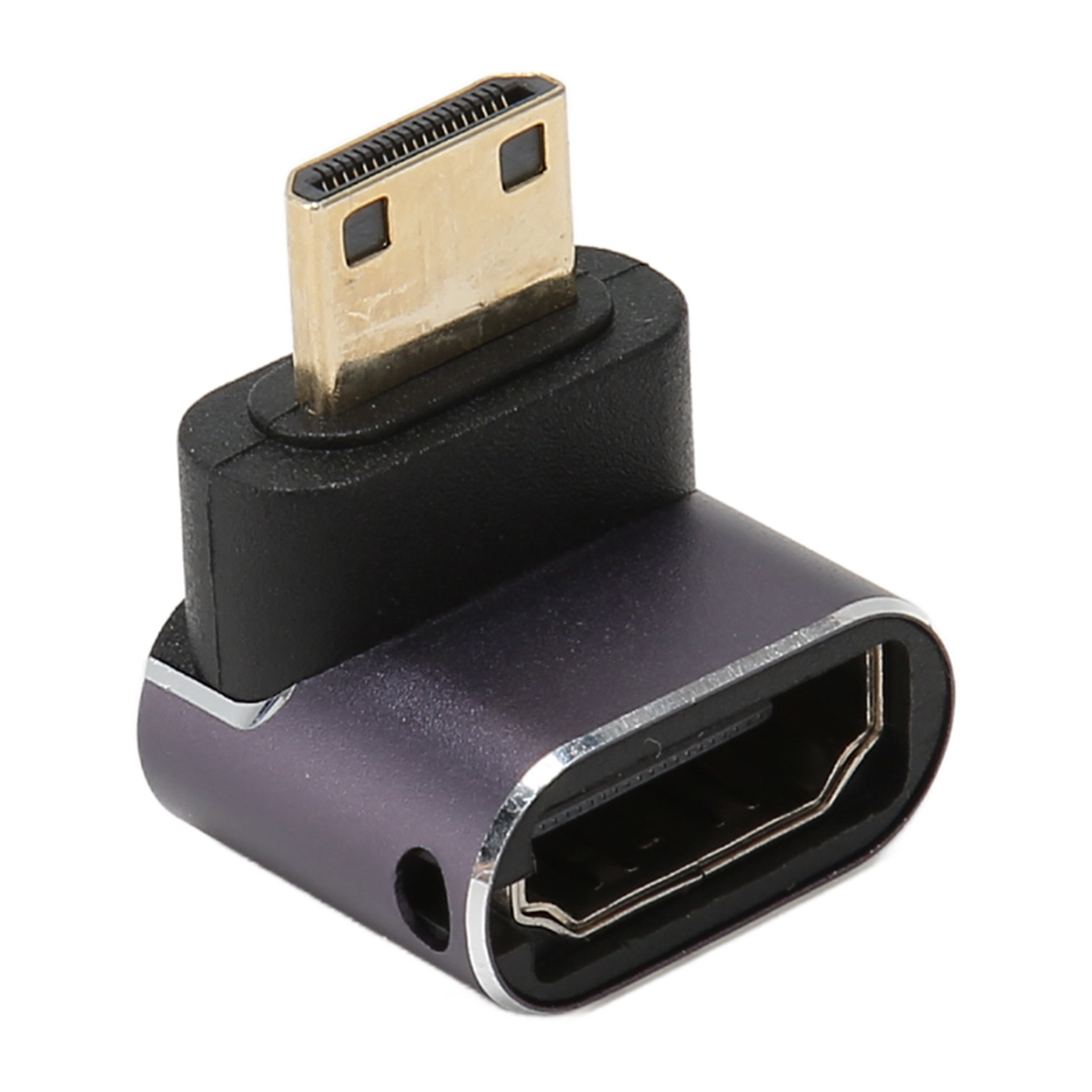 Mini-hd-multimedia-adapter, Stecker Auf Buchse, 8k 48 Gbit/s, Gehäuse Aus Aluminiumlegierung Mit Led-lampe Für Den Schreibtisch