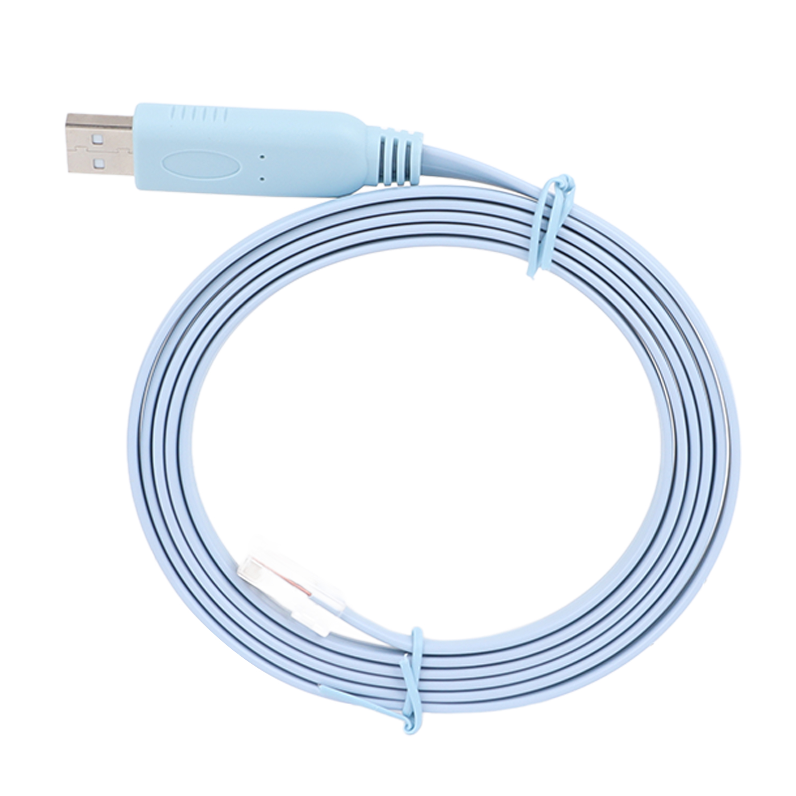 Hochgeschwindigkeits-usb-auf-rj45-konsolenkabel Aus Robustem Kupfer, 1,8 M Lang, Plug-and-play-fähig, Für Computer Und Router.