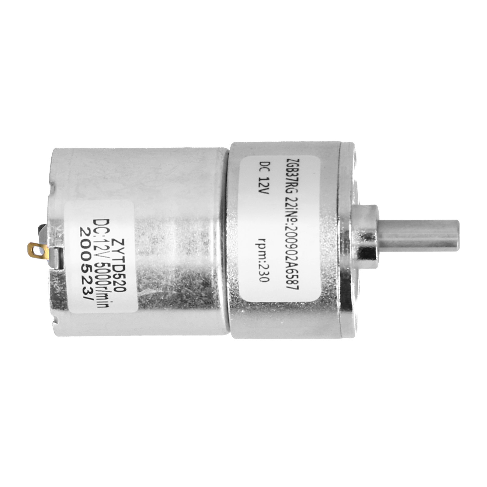 Zgb37rg 230r-12v Hochleistungs-getriebemotor, Drehzahlreduzierungs-elektromikromotor