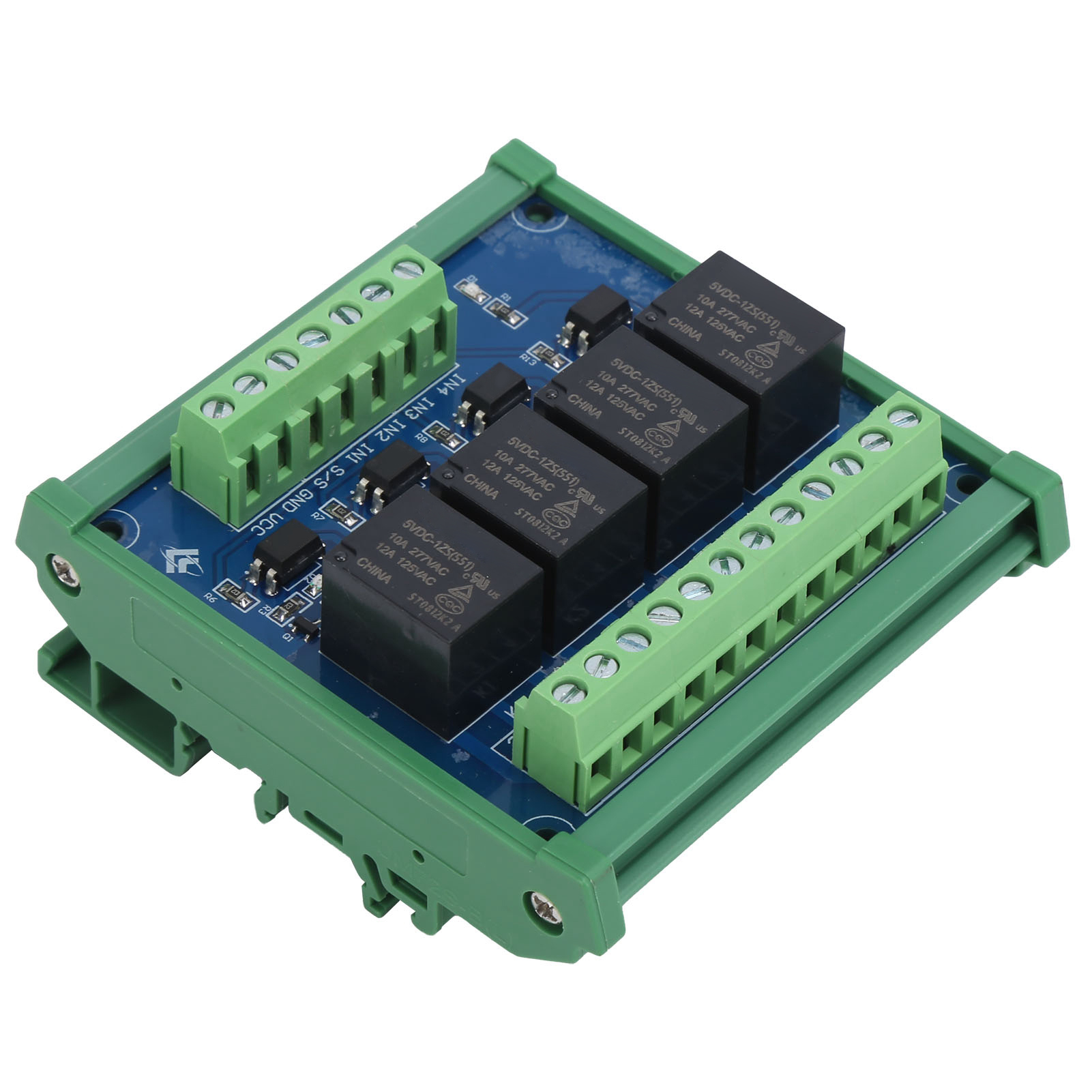 4-kanal-5v-relaismodul Mit Trennoptokoppler Und Sps-signalverstärkerplatine