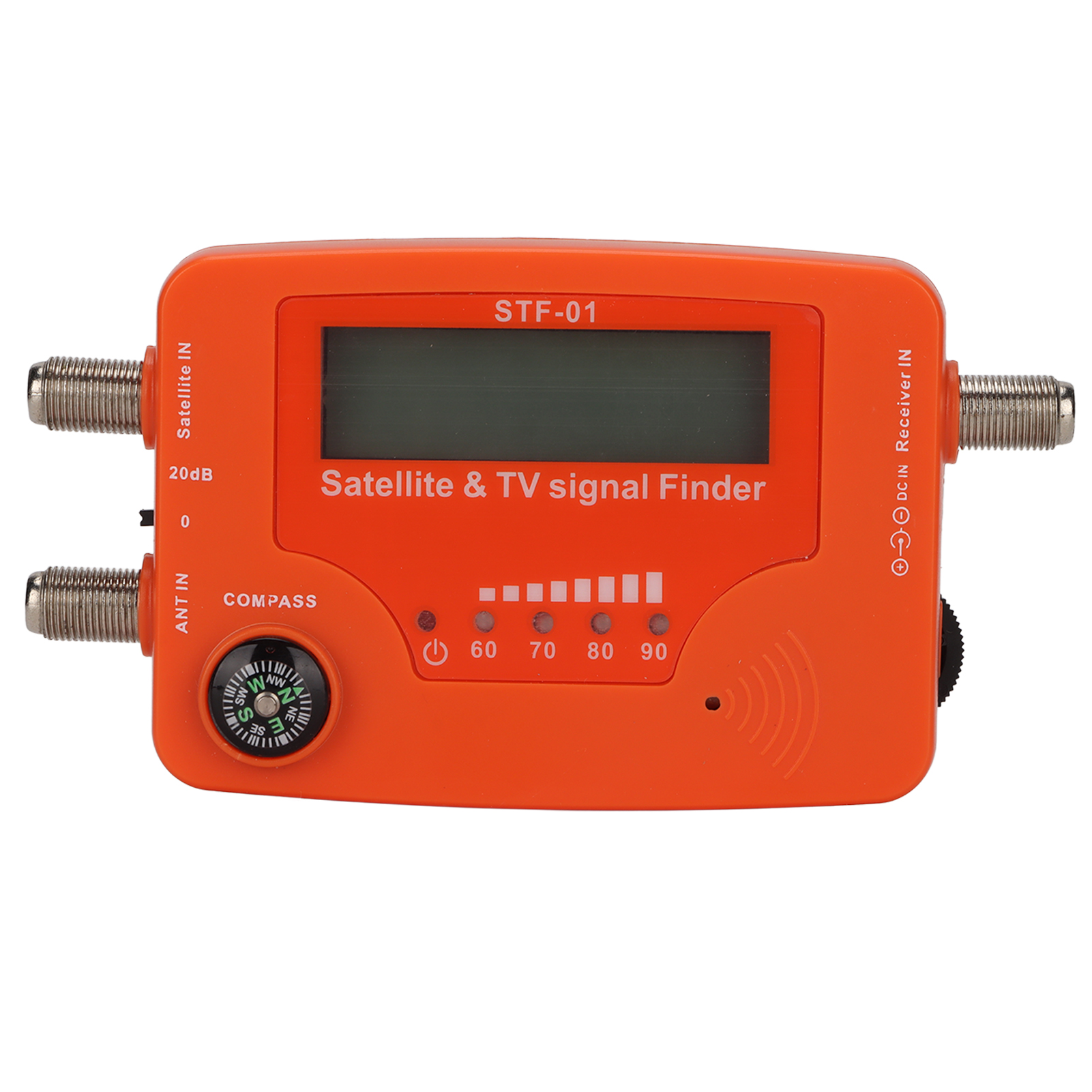 Satellitenfernsehsignal-detektor Mit Lcd-bildschirm Und Digitaler Satellitensignalanzeige Mit Kompass Und Tonsteuerung.