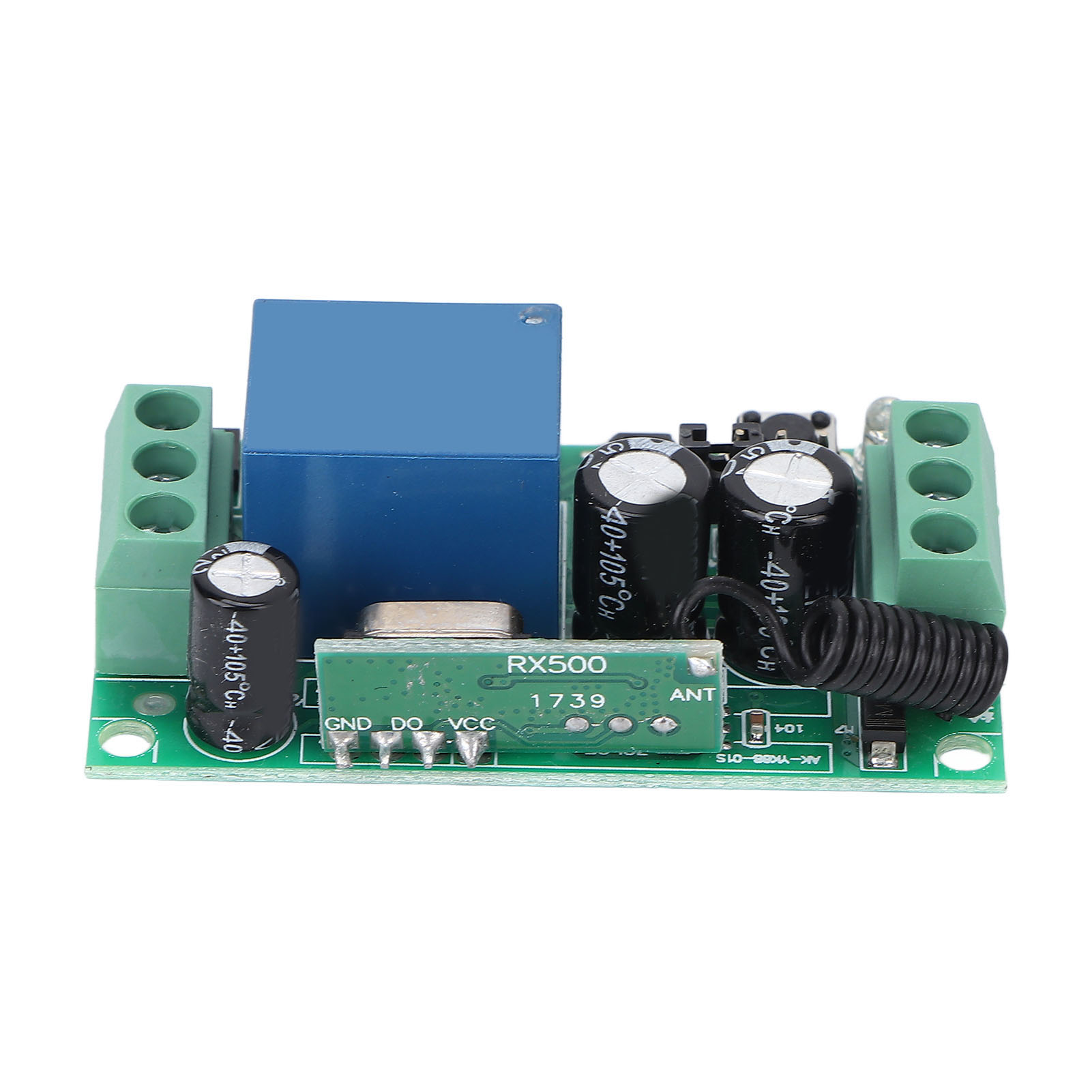 Mini-funkrelais 24 V Dc, 1 Kanal, 10 A, Universeller Lerncodeempfänger Für Beleuchtung