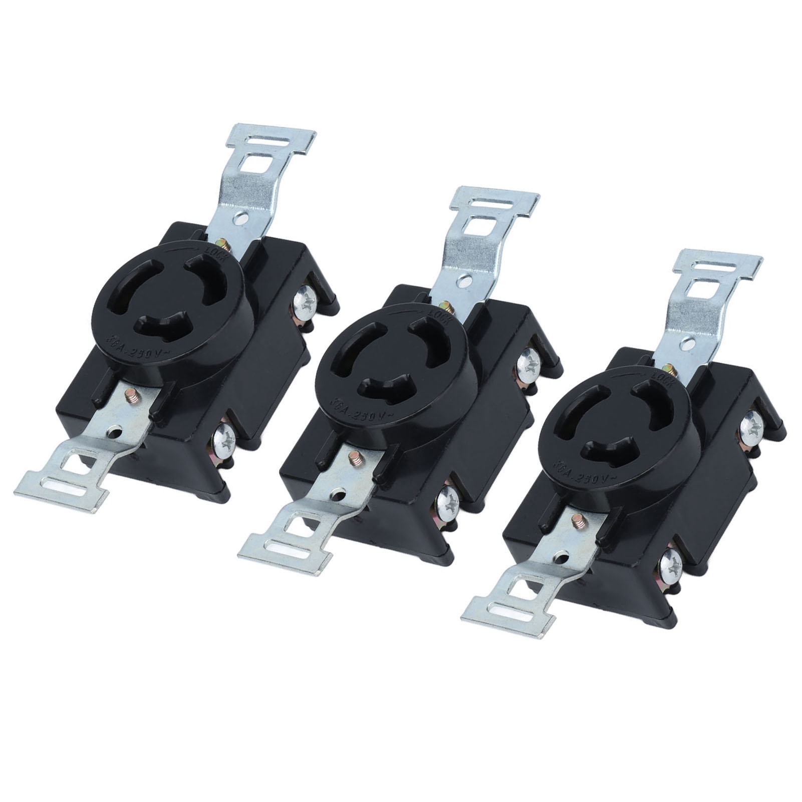 Set Mit 3 Generatorsteckern Aus Robustem Nylon Und Kohlenstoffbronze, Einfache Installation, 3-loch-generatorstecker