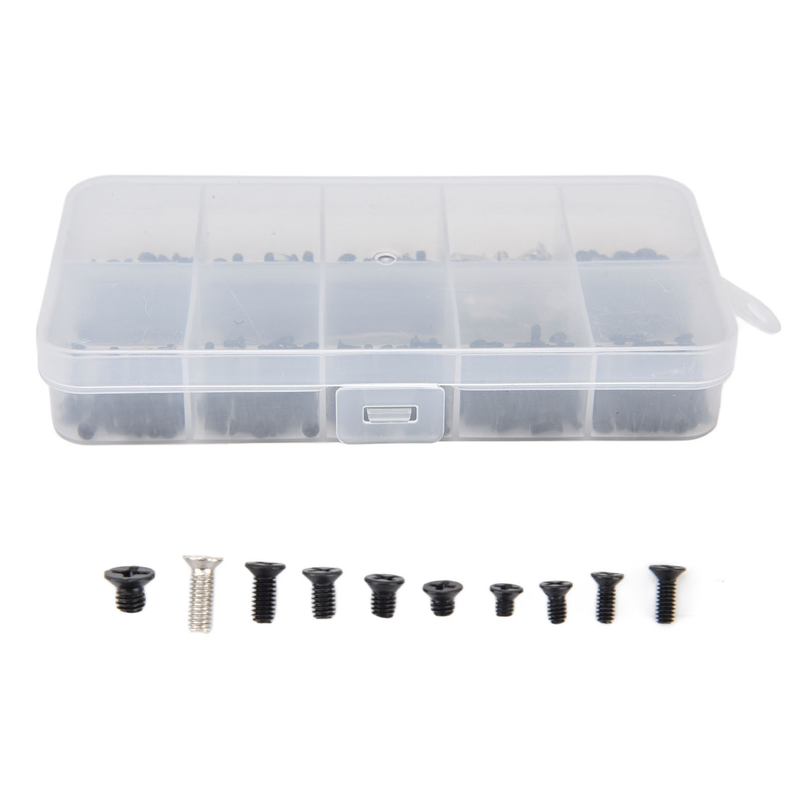 Set Mit 500 Edelstahl-kreuzschlitzschrauben Für Laptops, Ideal Für Wartung Und Reparatur.