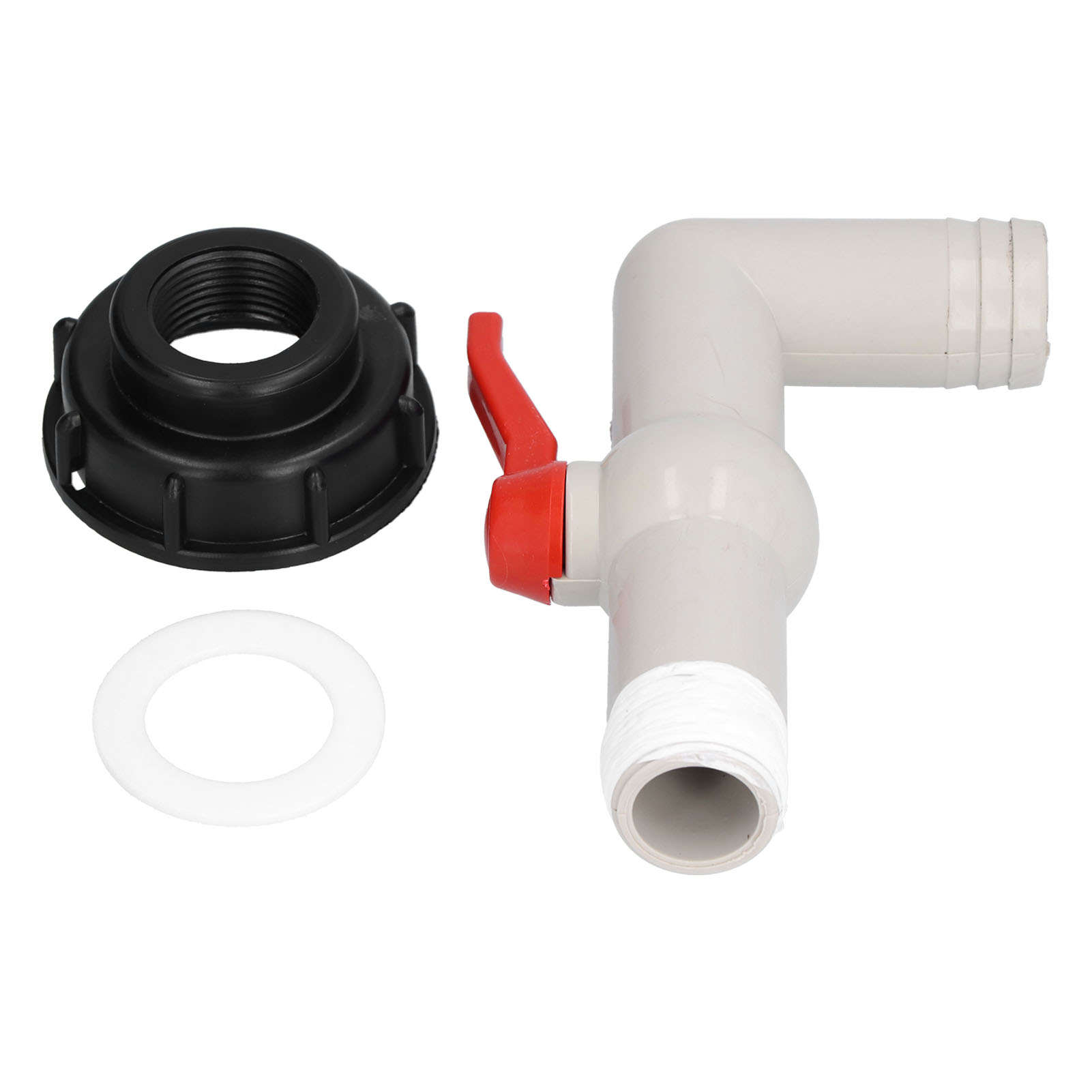Ibc-tankhahnadapter, Gartenschlauchanschluss, Gartenzubehör, 32-mm-90°-wasserhahn, Sanitärwerkzeuge