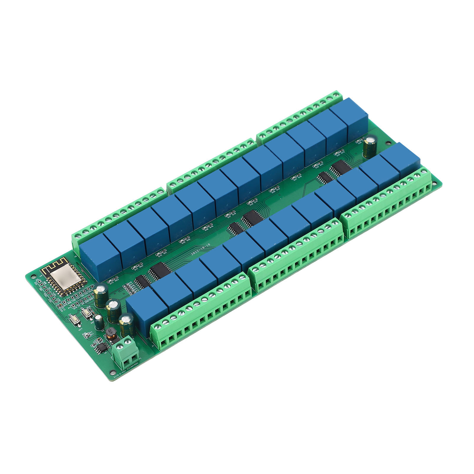Esp8266 24-kanal-relaismodul, Wlan-entwicklungsboard Für Drahtlose Haussteuerung, 5v Dc-netzteil