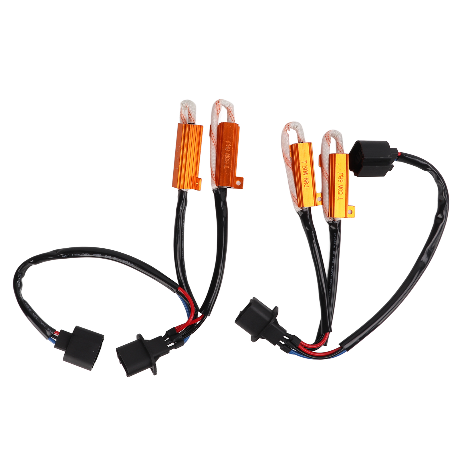 H13 50w 8ω Led-lastwiderstände - Tragbarer Lastwiderstand Für Led-lampen, Ermöglicht Dekodierung Und Fehlerbeseitigung.