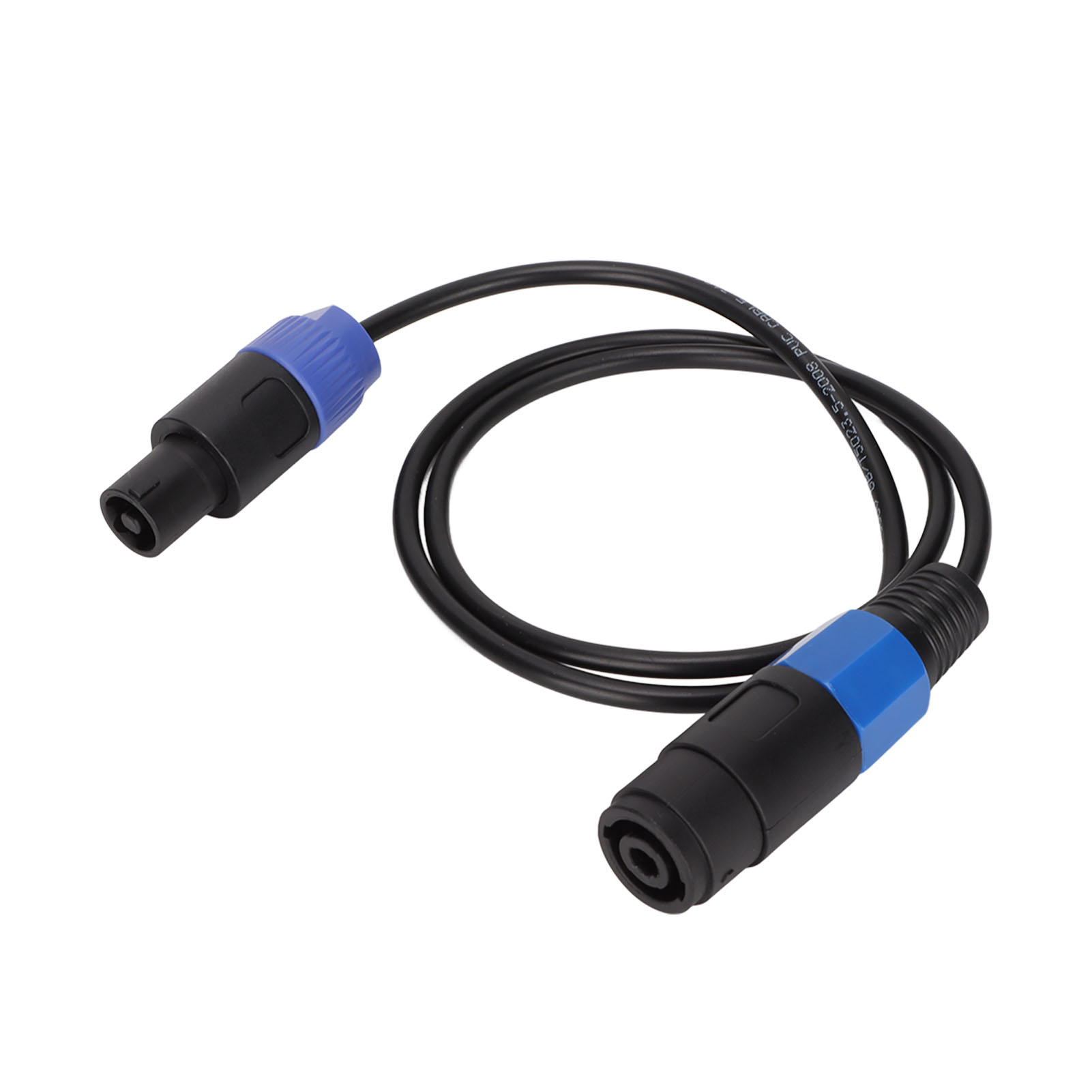 Professionelles 4-adriges Lautsprecherkabel (stecker/buchse), Ohmscher Widerstand, Für Lautsprecher