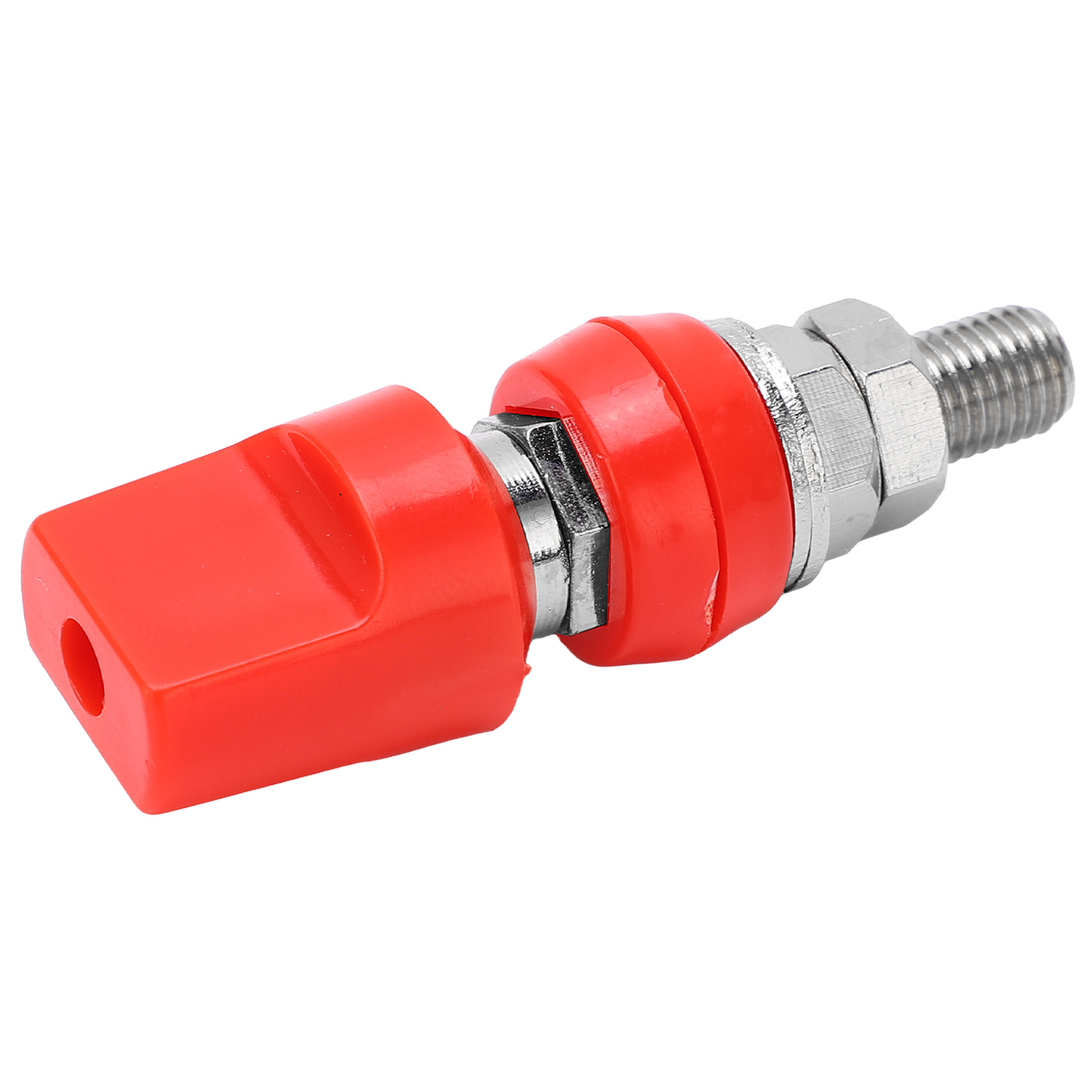 Multifunktions-klemmenblock Aus Messing, 4 Mm, Mit Flacher Abdeckung, M8, 100 A, Mit Jackred