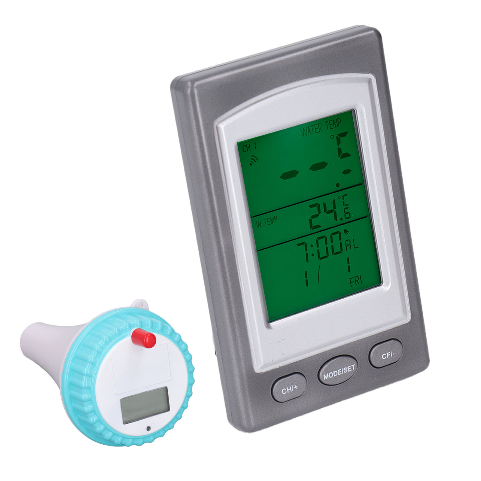Kabelloses Digitales Poolthermometer Mit Fernbedienung Für Whirlpools Und Spas