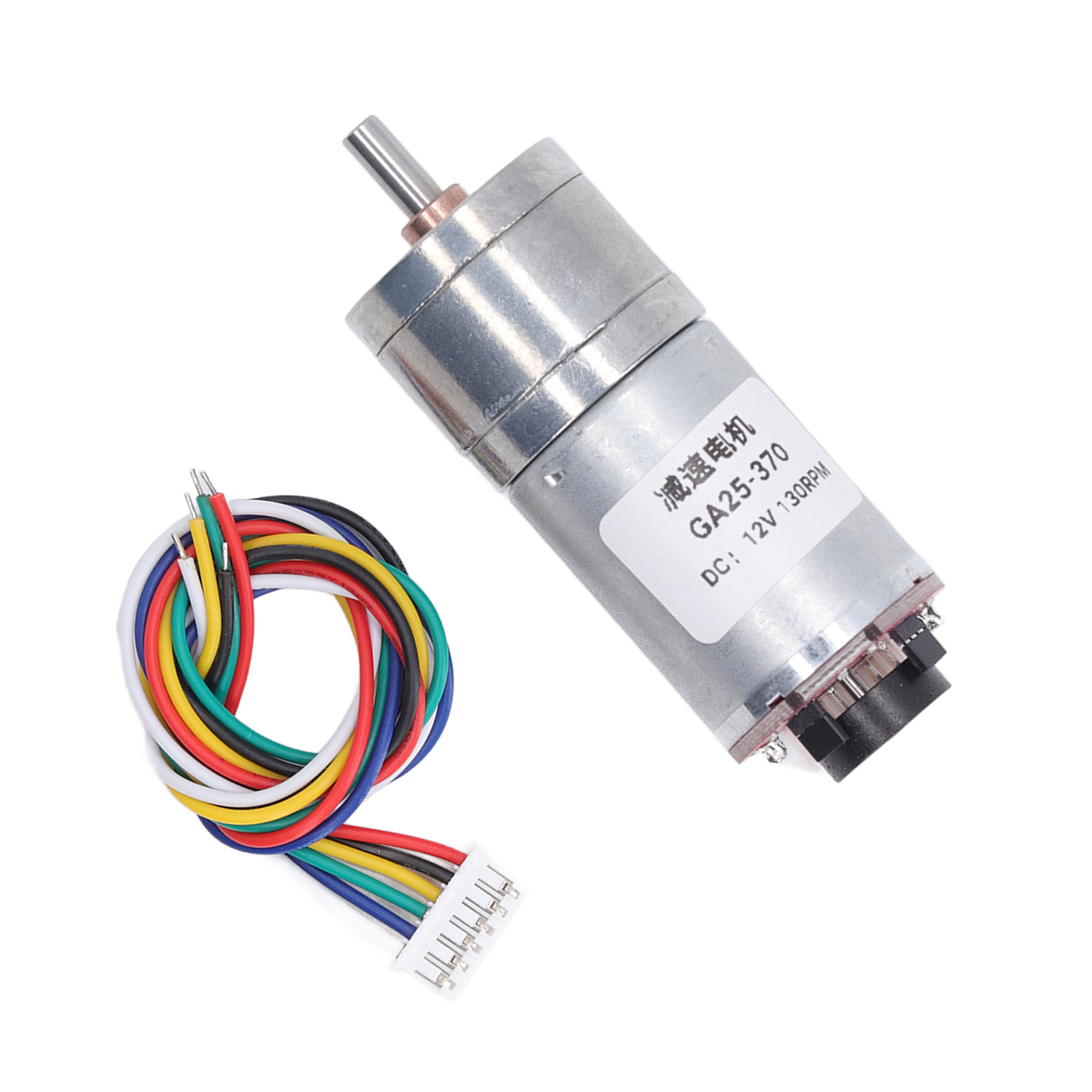 12v 130 U/min Getriebemotor, Metallgetriebe, Hohes Drehmoment, Aluminiumlegierung, Elektronisches Bauteil Für Drucker/roboter