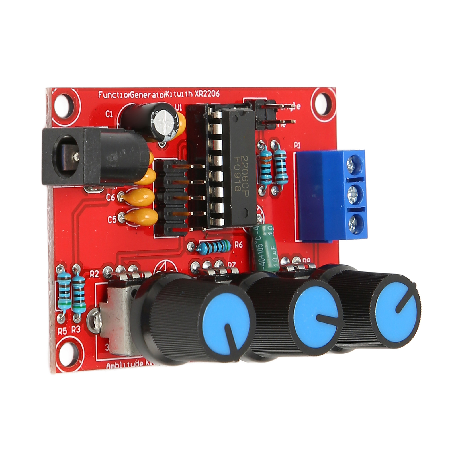 2-teiliges Signalgenerator-set (sinus-, Dreieck- Und Rechtecksignal), Ausgangsfrequenz 1 Hz – 1 Mhz, Eingangsspannung 9 – 12 V Dc, Mit Koffer.