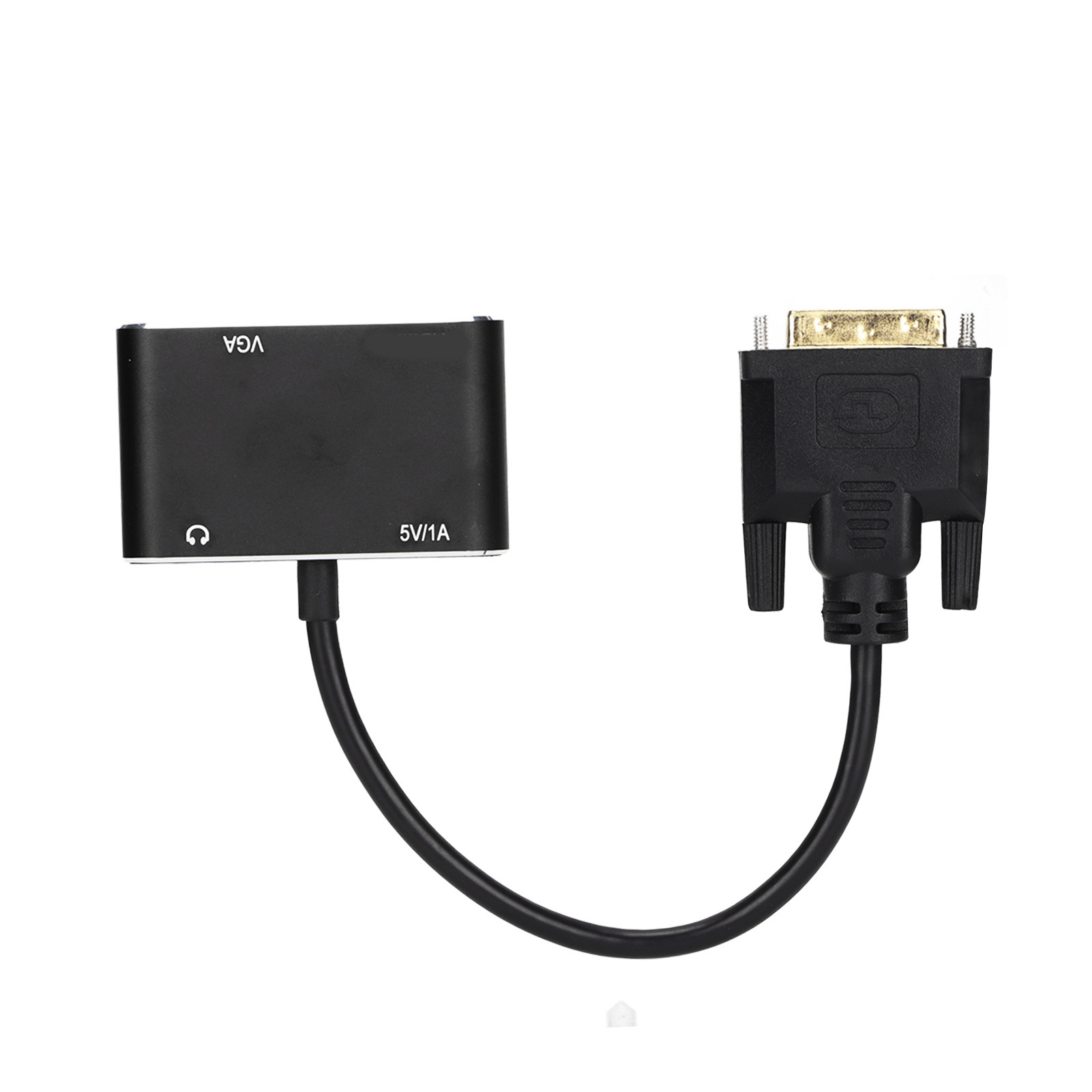 2-in-1 Dvi-zu-vga-adapter Für Hochauflösende, Stabile Multimedia-schnittstelle, Computerzubehör.
