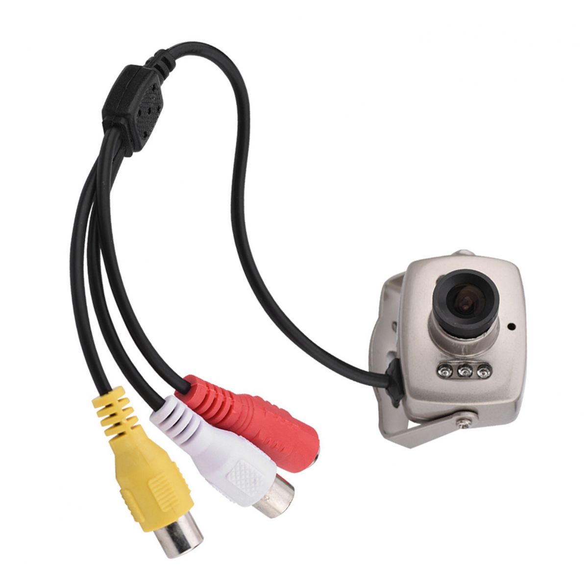 Mini-überwachungskamera Mit Kabel, 6 Cmos-leds Und Nachtsicht, Pal-digitalvideokamera