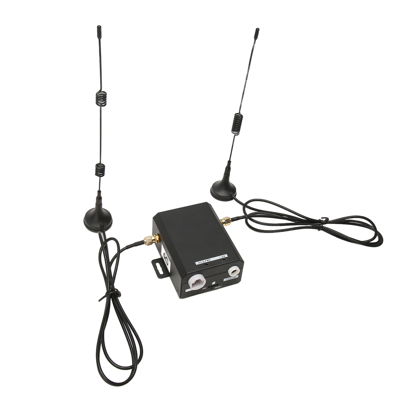 Industrieller 4g-lte-router, 150 Mbit/s, Nano-sim-kartensteckplatz, Unterstützt 16 Benutzer, Mobiler Wlan-zugangspunkt Mit 2 Antennen, 100–240-v-eu-stecker