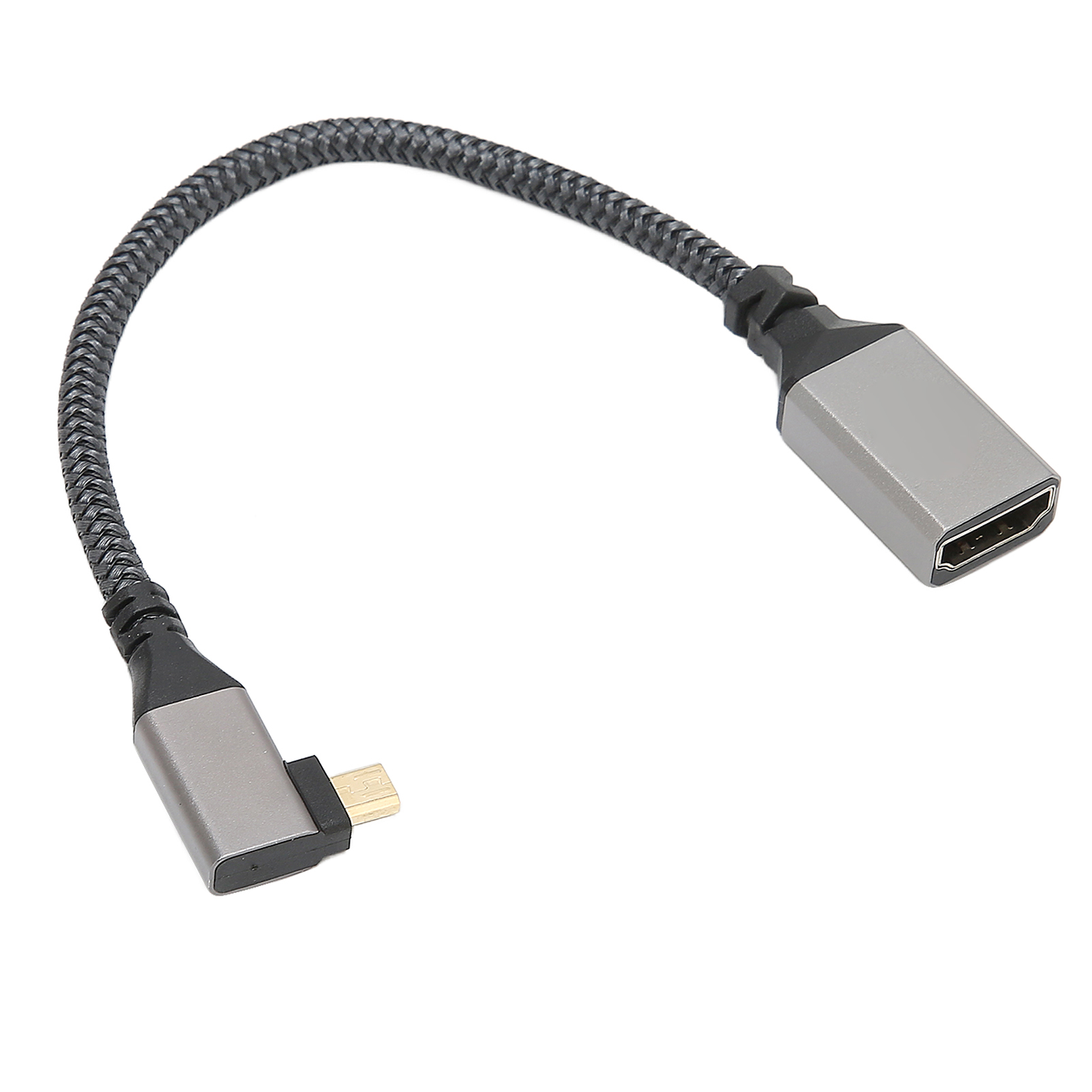 4k 60hz Hd Multimedia-schnittstellenkabel, Stecker Auf Buchse, Micro-usb Auf Hd, Für Pc, Kamera Und Projektor, Gerader Stecker, 0,2 Meter / 7,87 Zoll