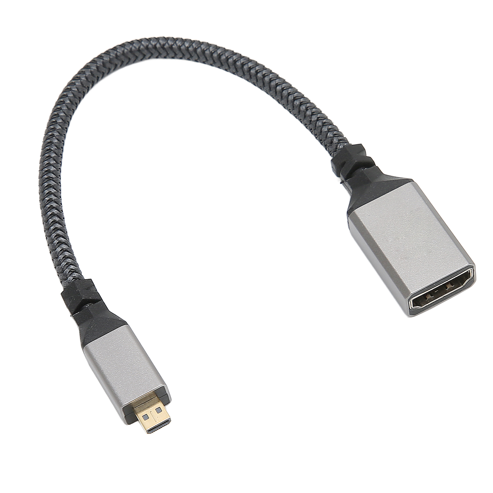 4k 60hz Hd Multimedia-schnittstellenkabel, Stecker-buchse, Micro-usb Auf Hd, Für Pc, Kamera Und Projektor, Gerade, 0,2 Meter / 7,87 Zoll