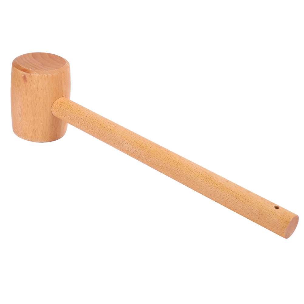 Massivholzhammer, Werkzeug Zur Lederbearbeitung, Handgefertigter Buchenholzhammer, Diy-zimmermannshammer
